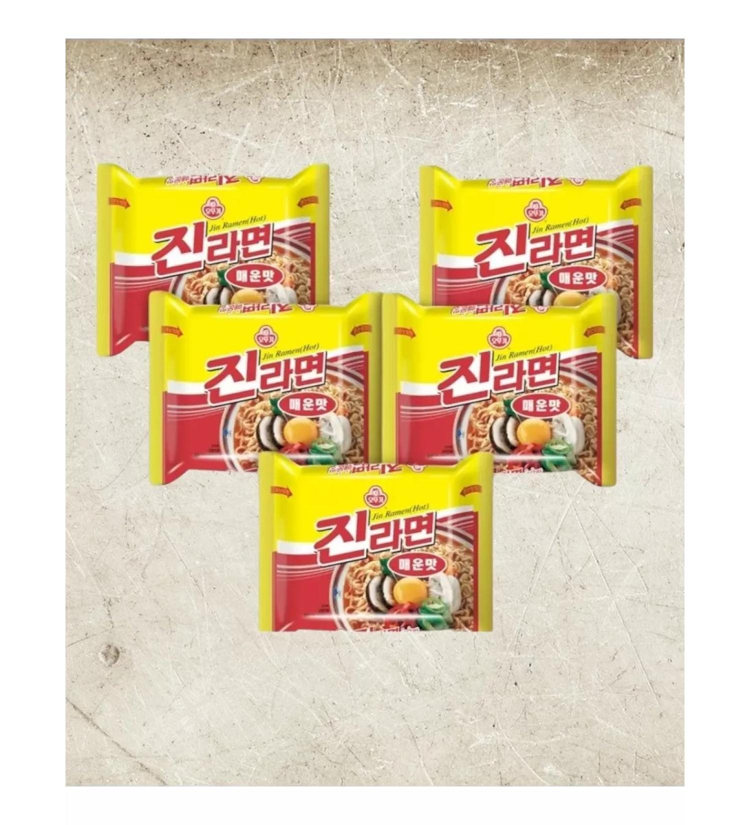 Ottogi Korean noodles are acute 5pcs