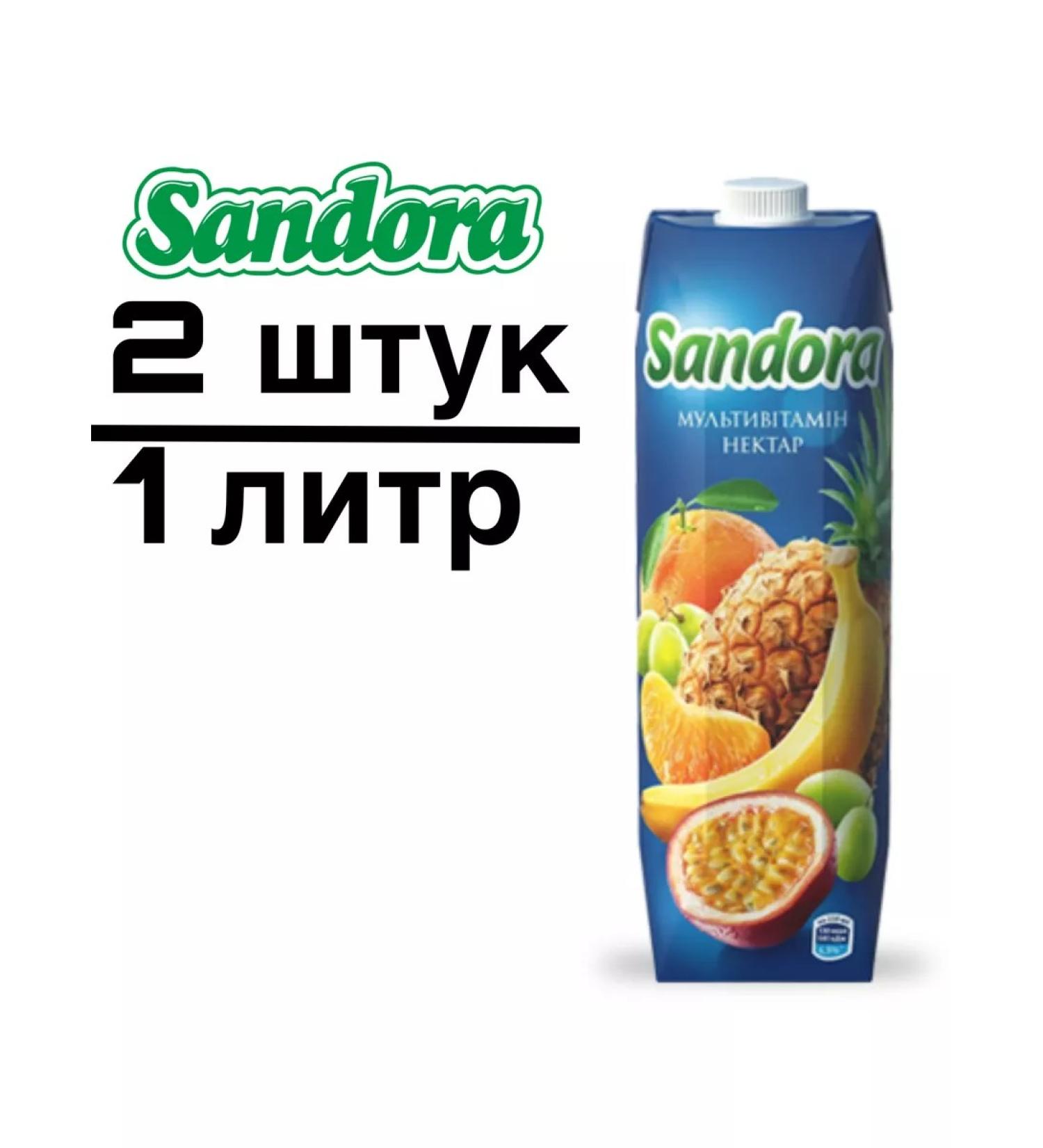 Multifruit-2 pieces 1l Sandora Multiphorus