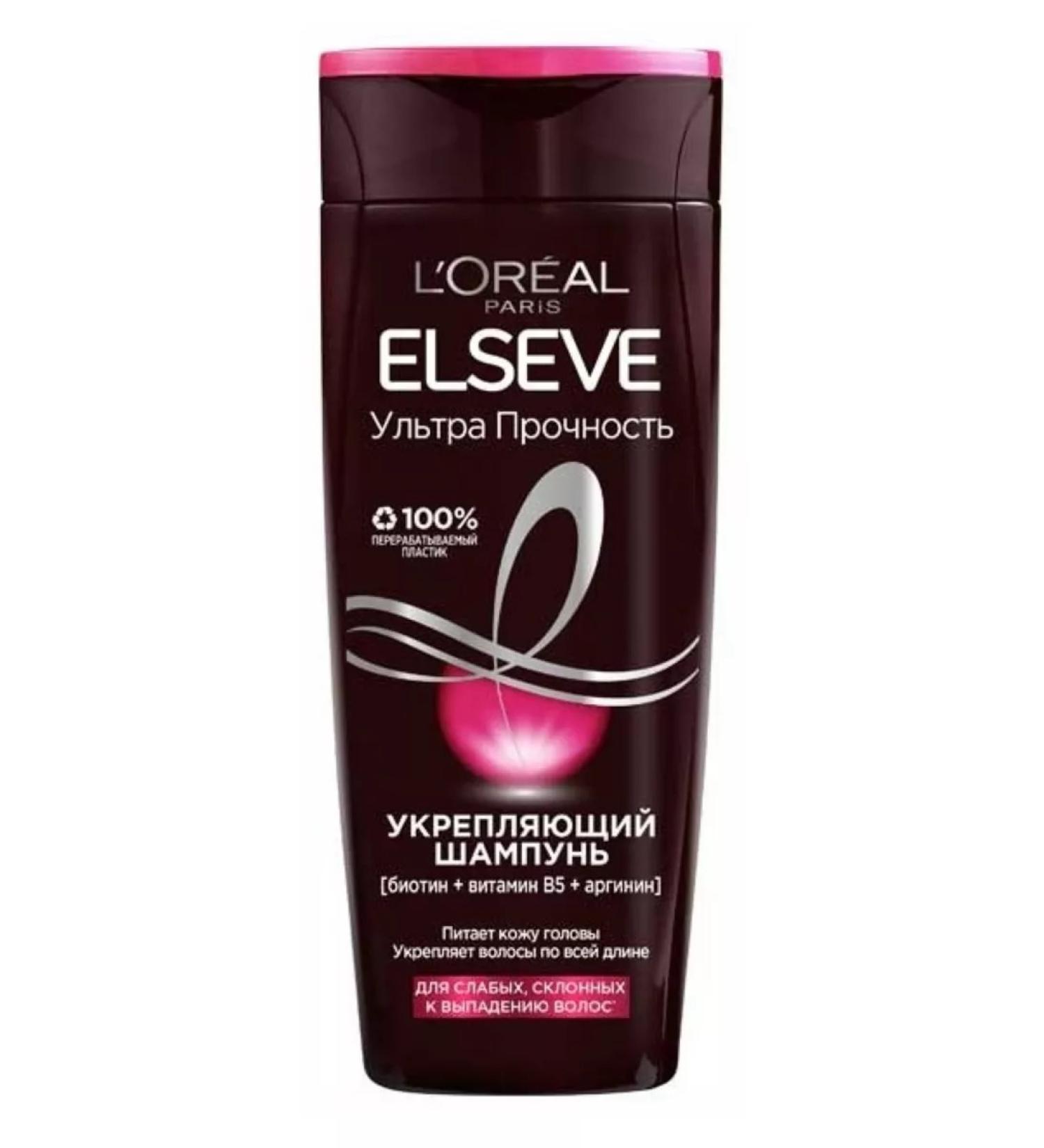 L'OREAL PARIS Elseve Strengthening shampoo Ultra strength 400 ml