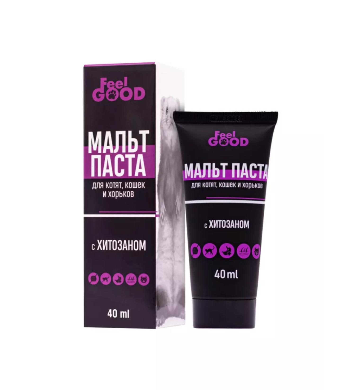 FeelGood Malt paste with chitosan for kittens ferrets 40 ml - Buy Online on GoSupps.com