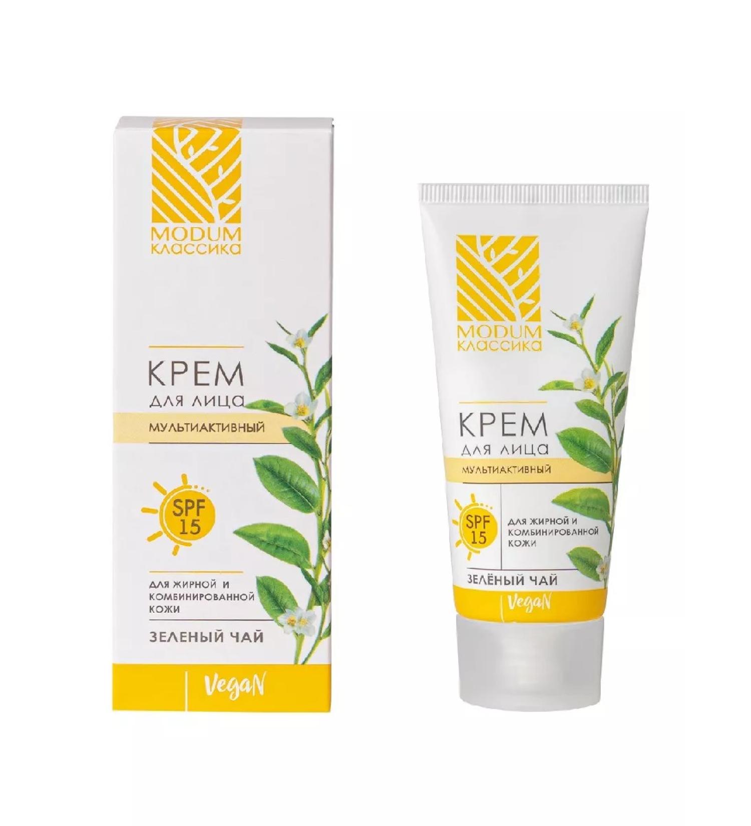 MODUM Facial cream multactive green tea - Buy Online on GoSupps.com