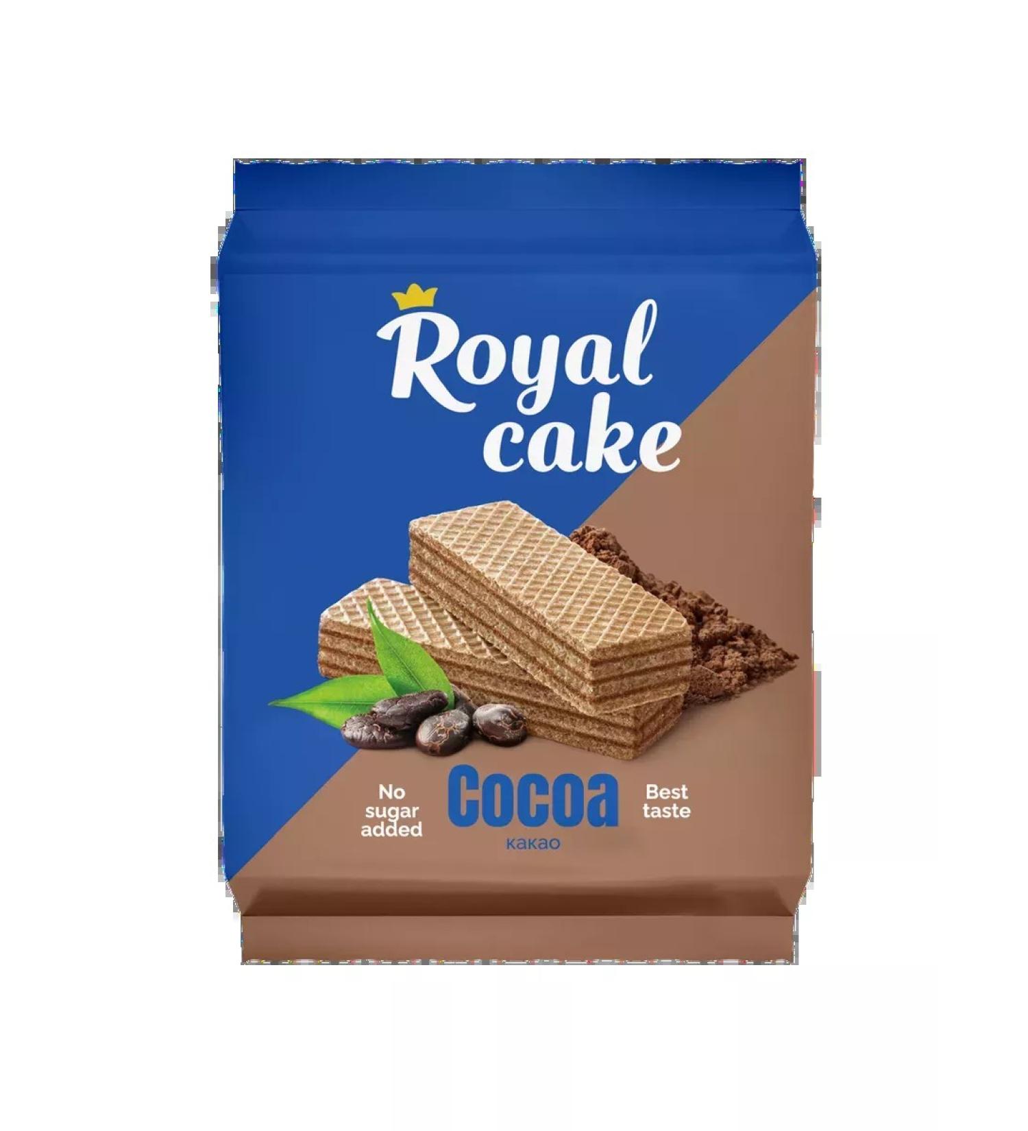 ROYAL CAKE Protein waffles with cocoa - Buy Online on GoSupps.com
