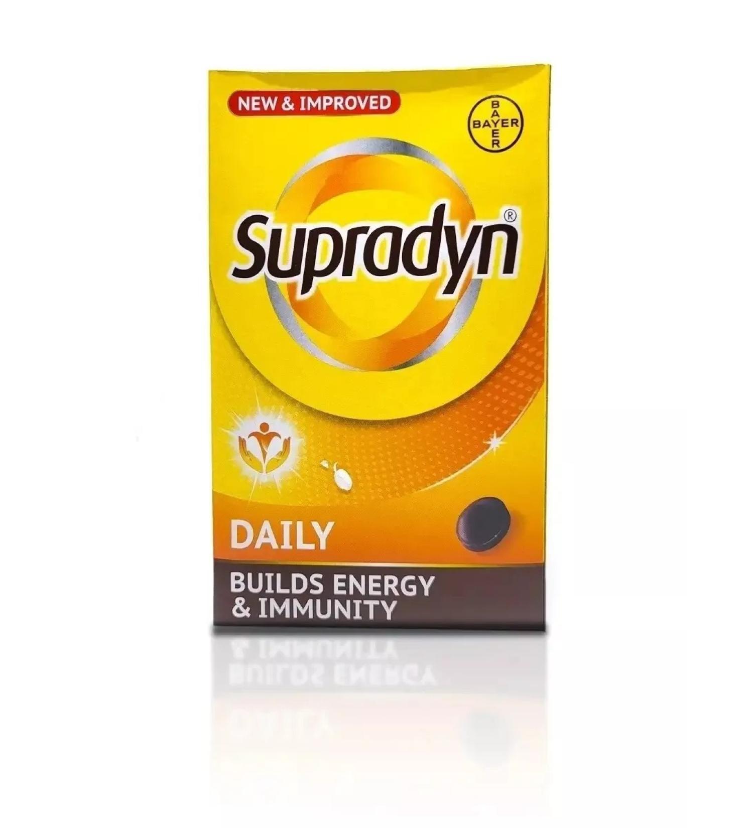 Nimantika Vitamins of Supradin 15 blisters of 15 tables (225 table) - Buy Online on GoSupps.com