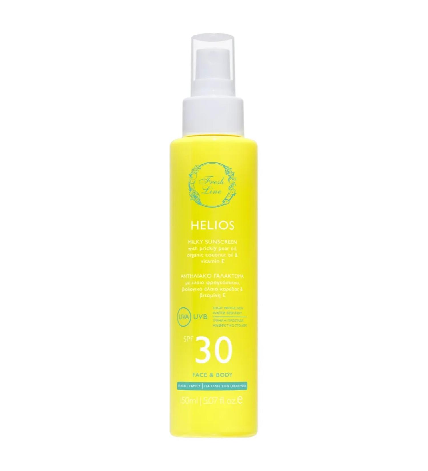 Fresh Line "Helios" Milk for the face and body SPF30 150 ml