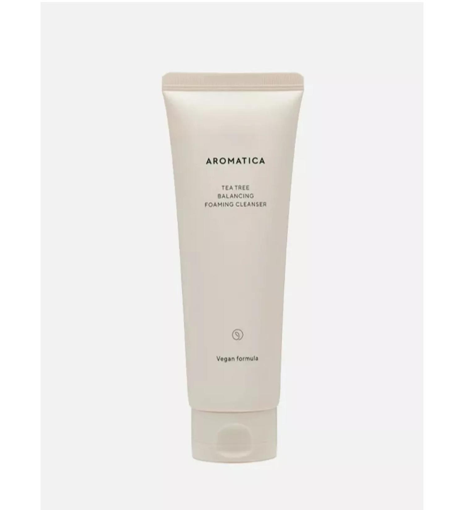 Aromatica Tea Tree Balance Foaming Cleanser - Buy Online on GoSupps.com