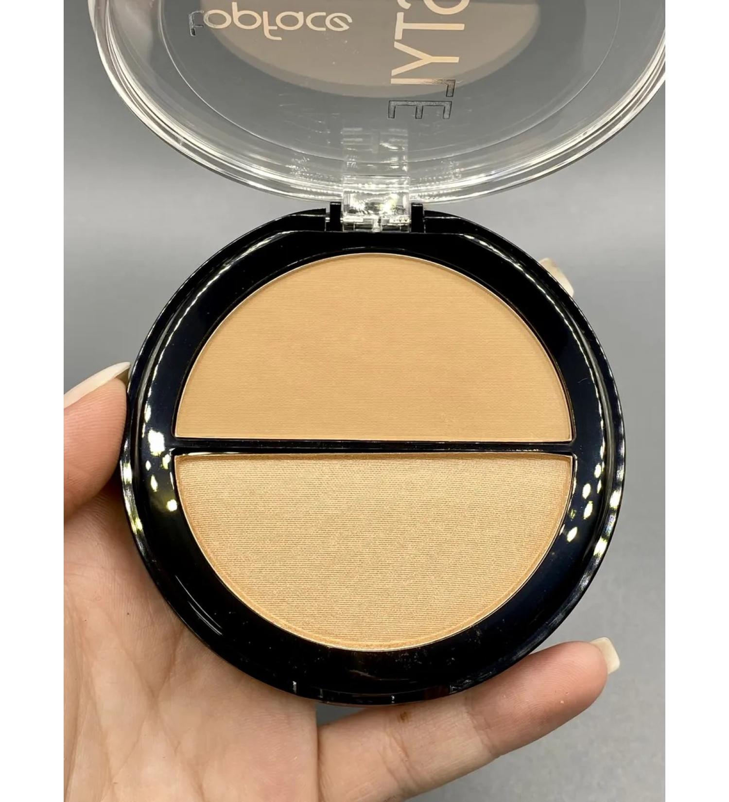 TopFace Palette for contouring sculptor bronzer highlighter 002 - Buy Online on GoSupps.com