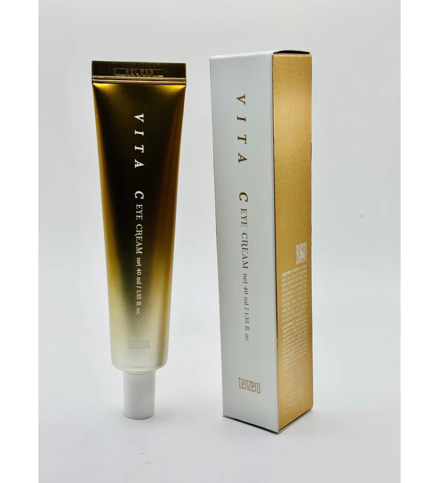 Tenzero Refreshing cream around the eyes with green mandarin extract