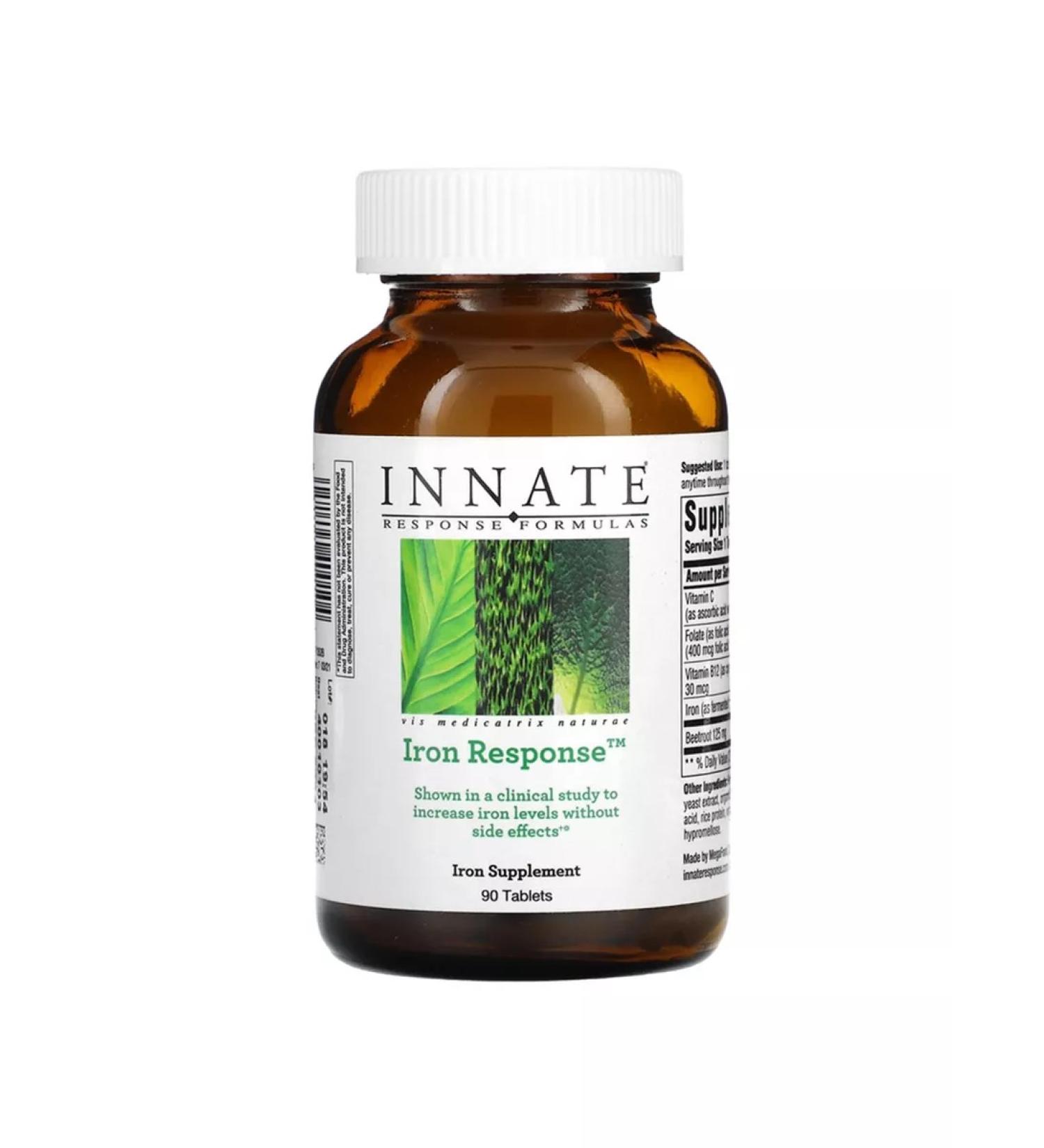 Innate Response Formulas Iron Response iron additive 90 tablets