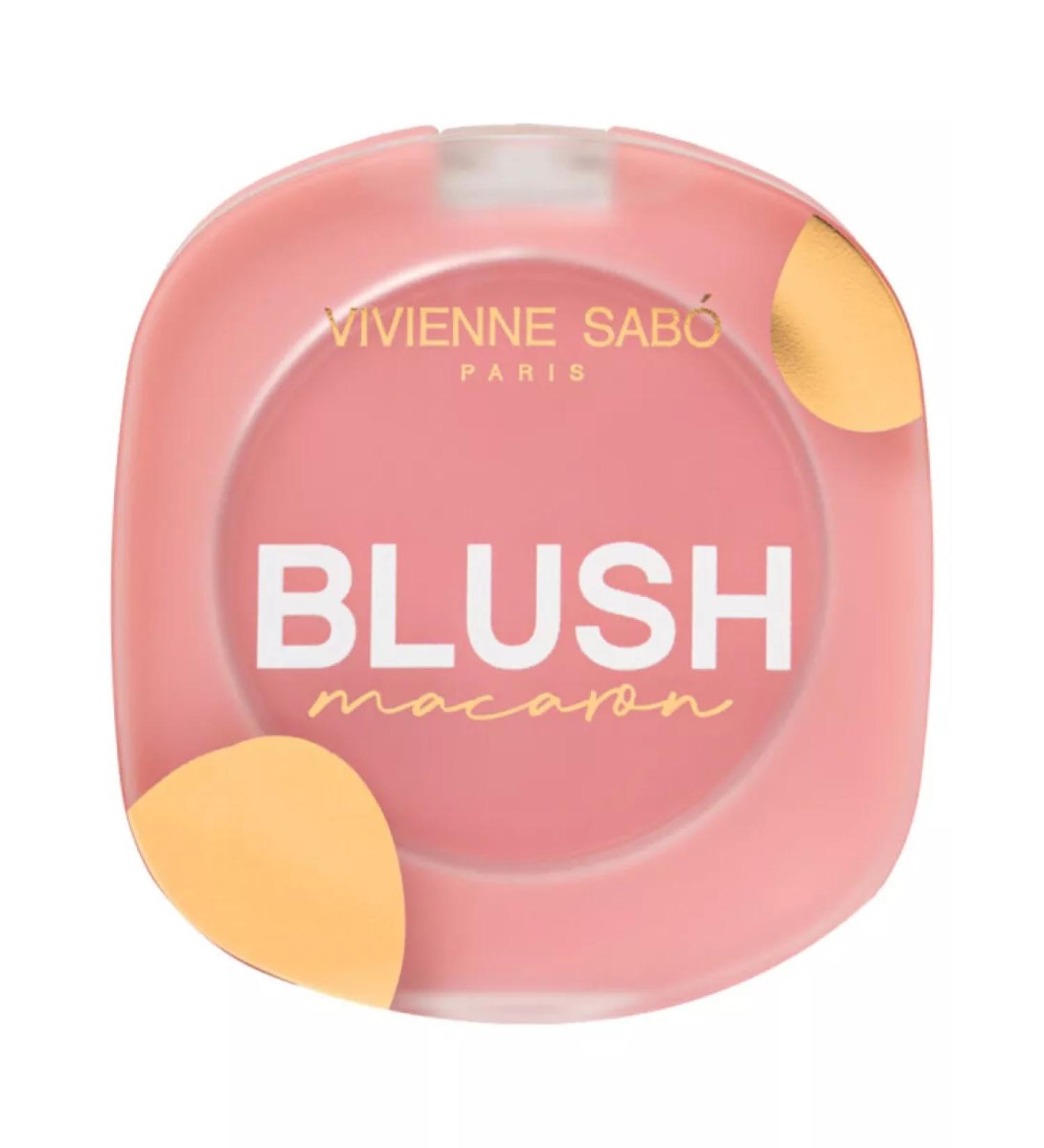 VIVIENNE SABO Blush Visage Mat Macaron 02 Facial Mold