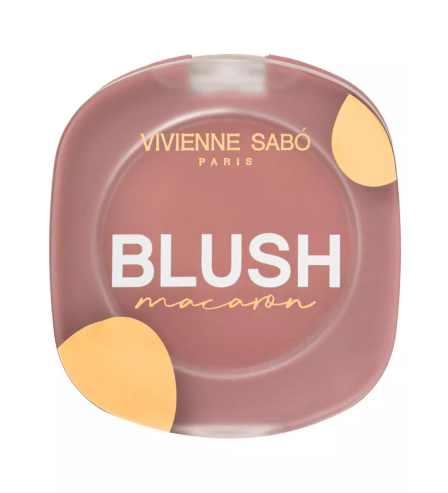 VIVIENNE SABO Blush Visage Mat Macaron 04 Facial Mold