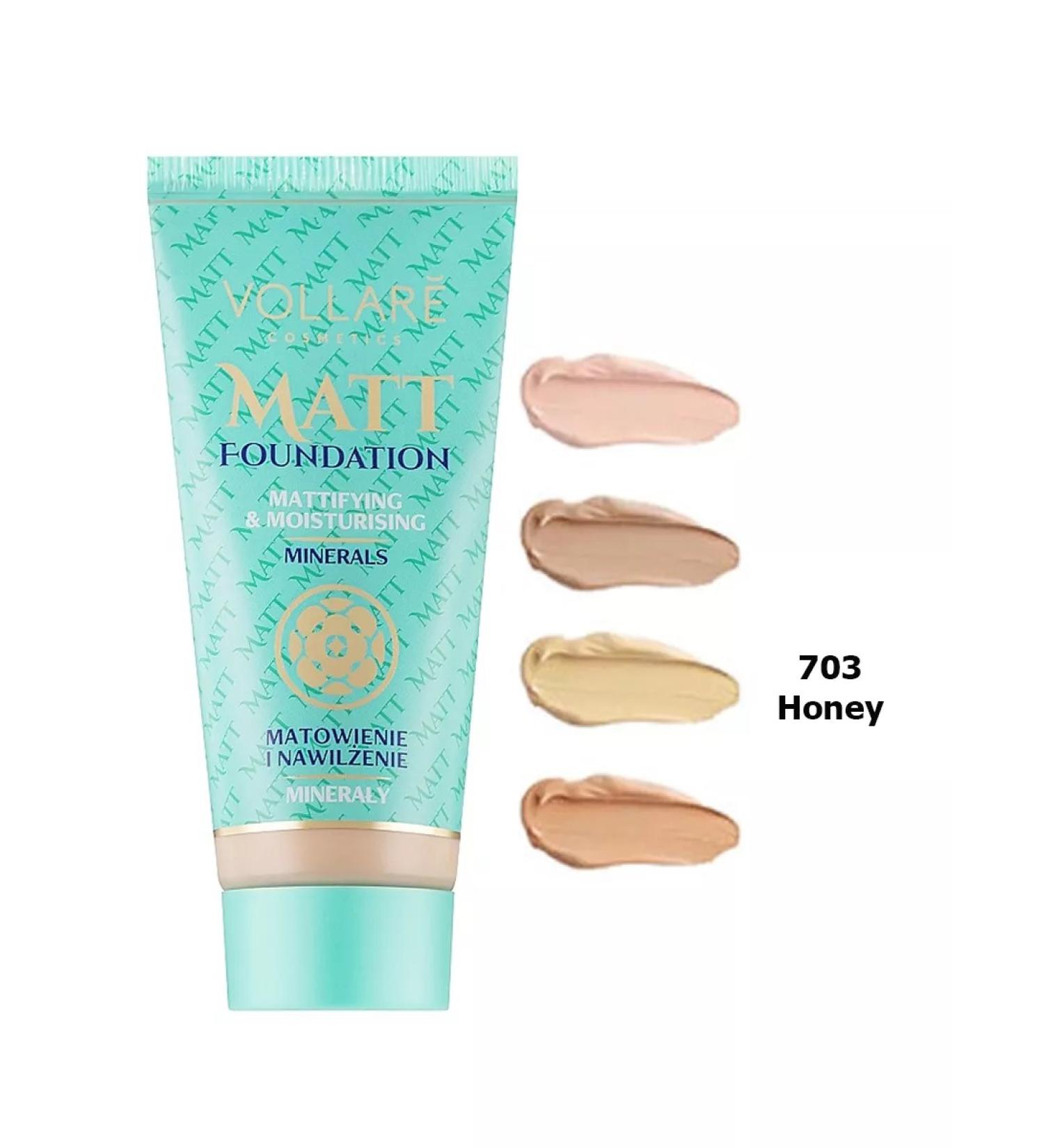Vollare Matt 703 Honey Mating Tonal Cream 30ml