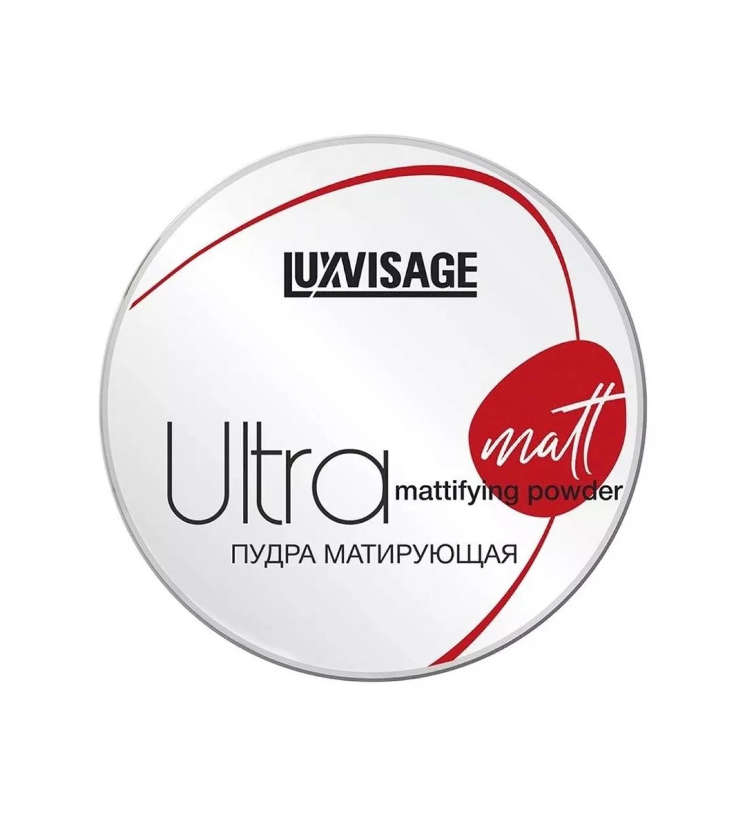 LUXVISAGE Compact powder-sculptor Ultra Matt tone 101 PORCELIN