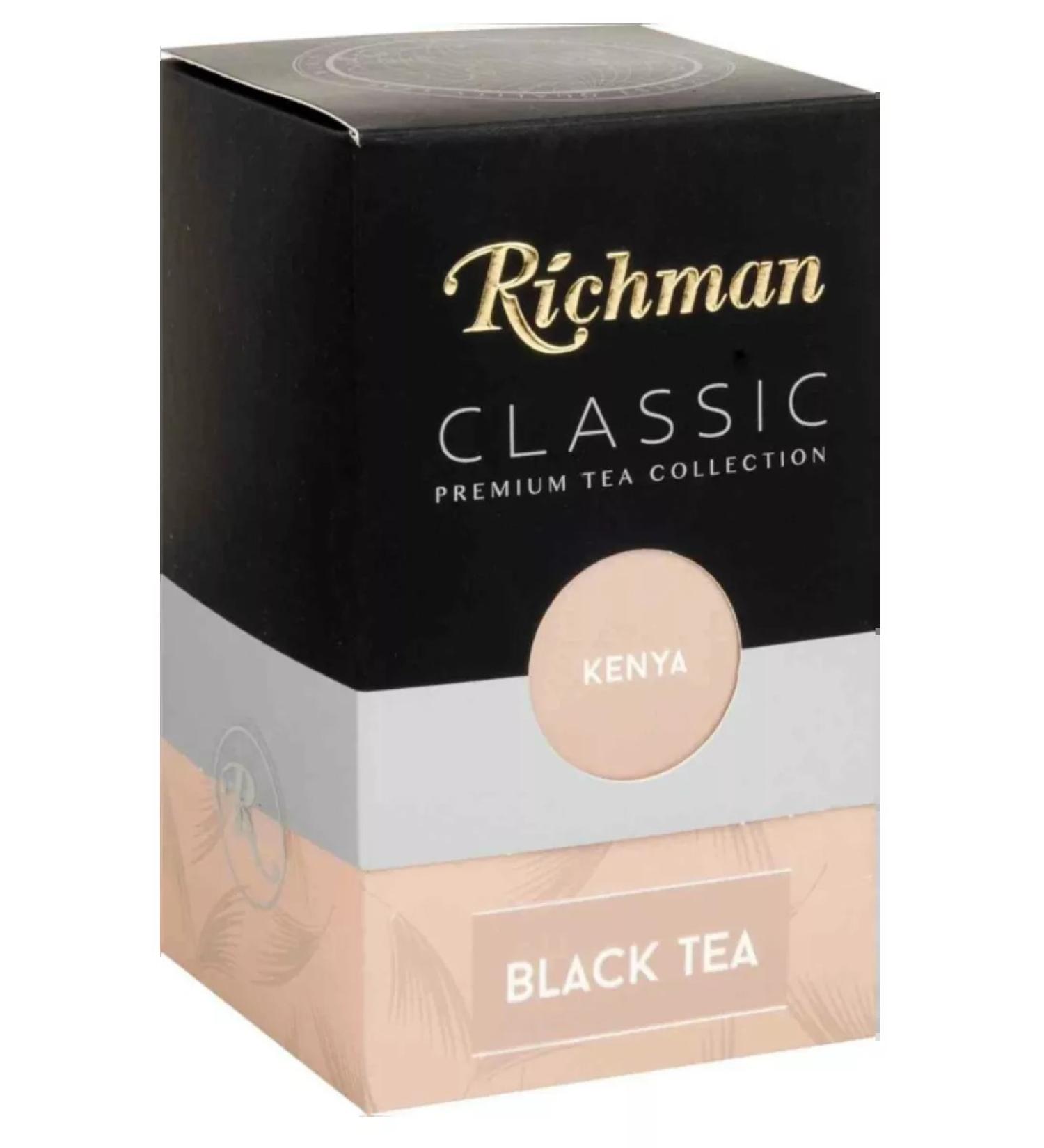 Richman Kenya tea black large -leaf 100g - Buy Online on GoSupps.com
