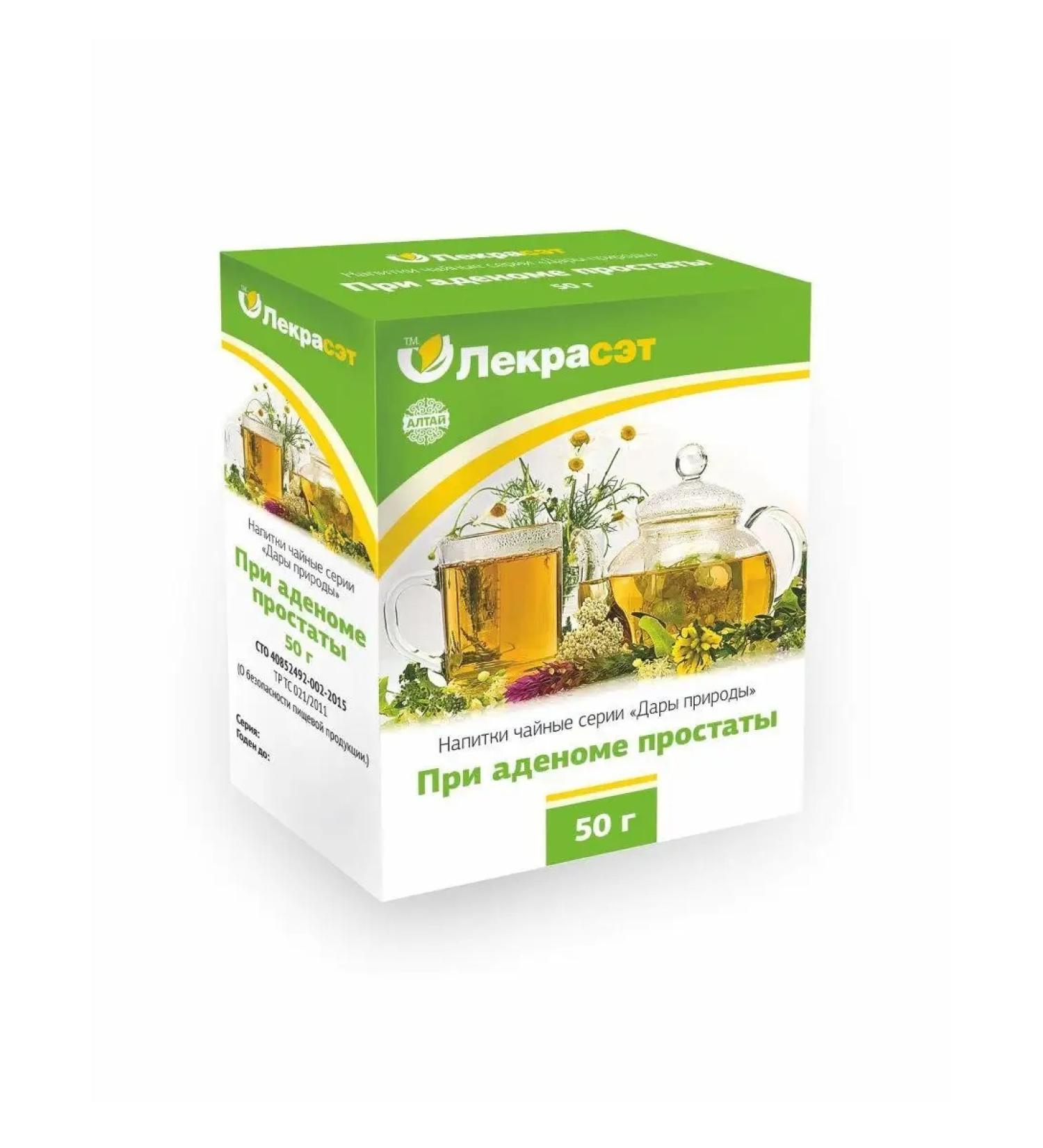 Lecraset Gathering for prostate adenoma 50 g Healing herbs