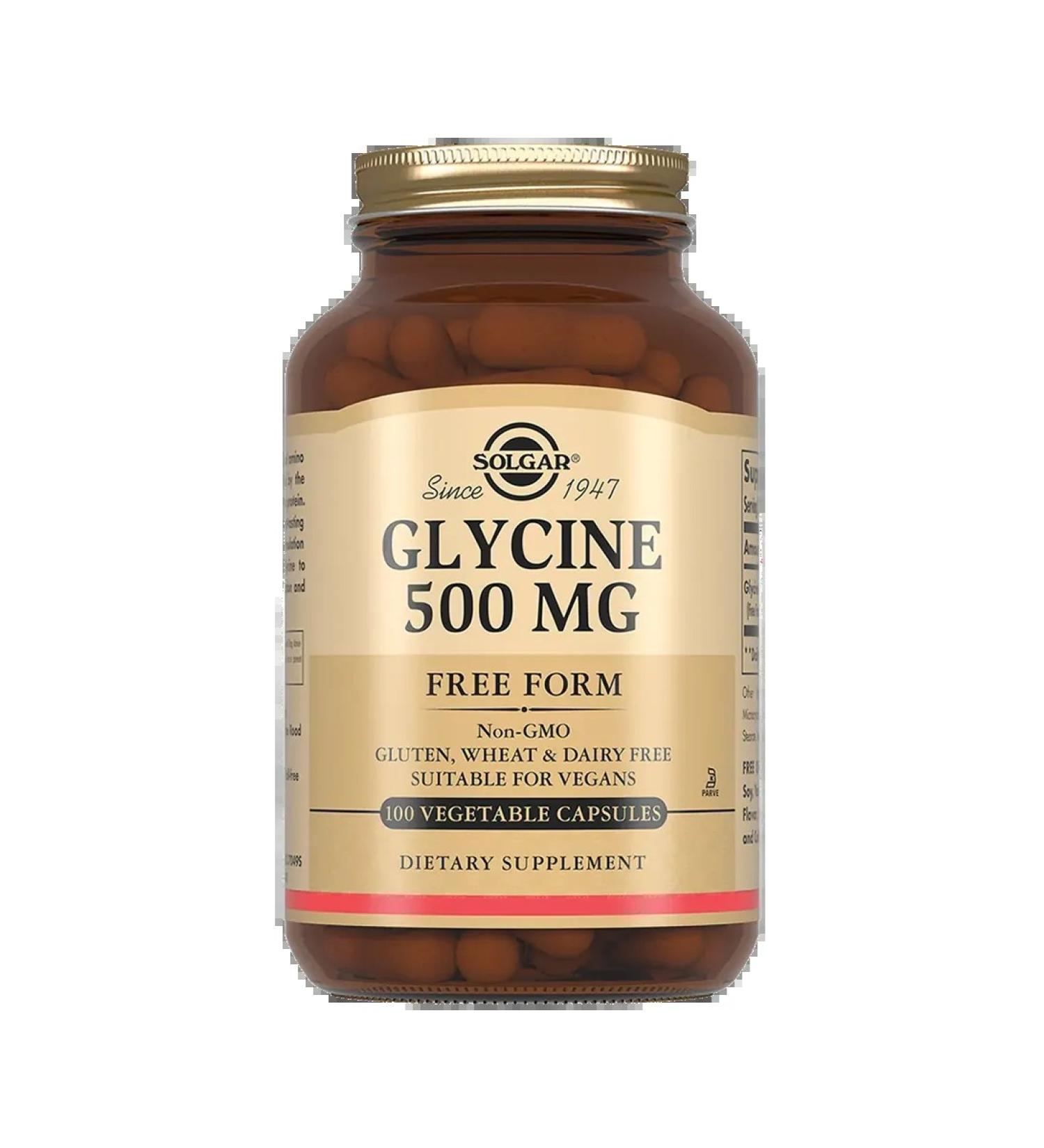 SOLGAR Glycinium 500 mg 100pcs - Buy Online on GoSupps.com