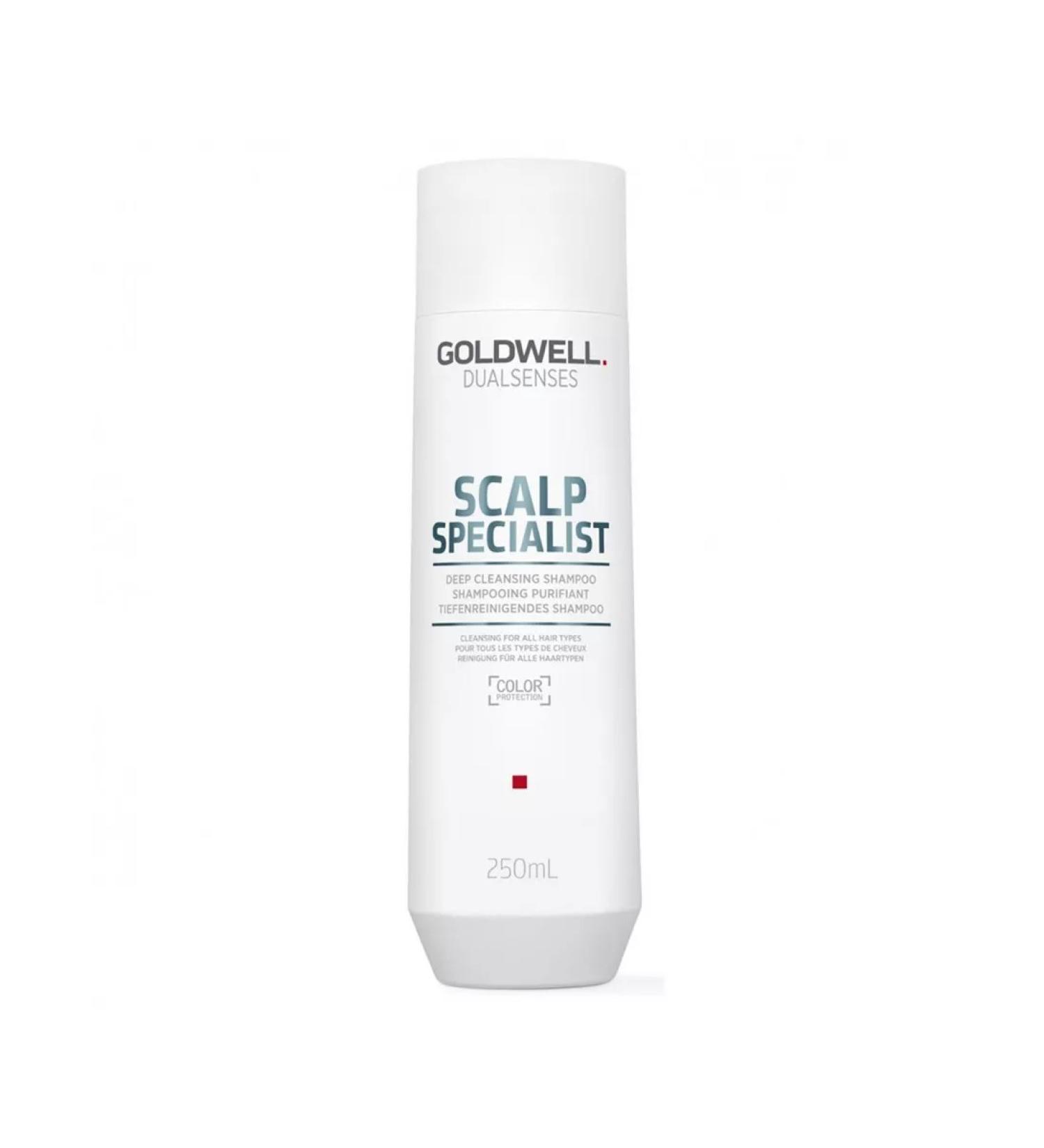 Goldwell Scalp Specialist shampoo for deep cleansing 250 ml - Buy Online on GoSupps.com