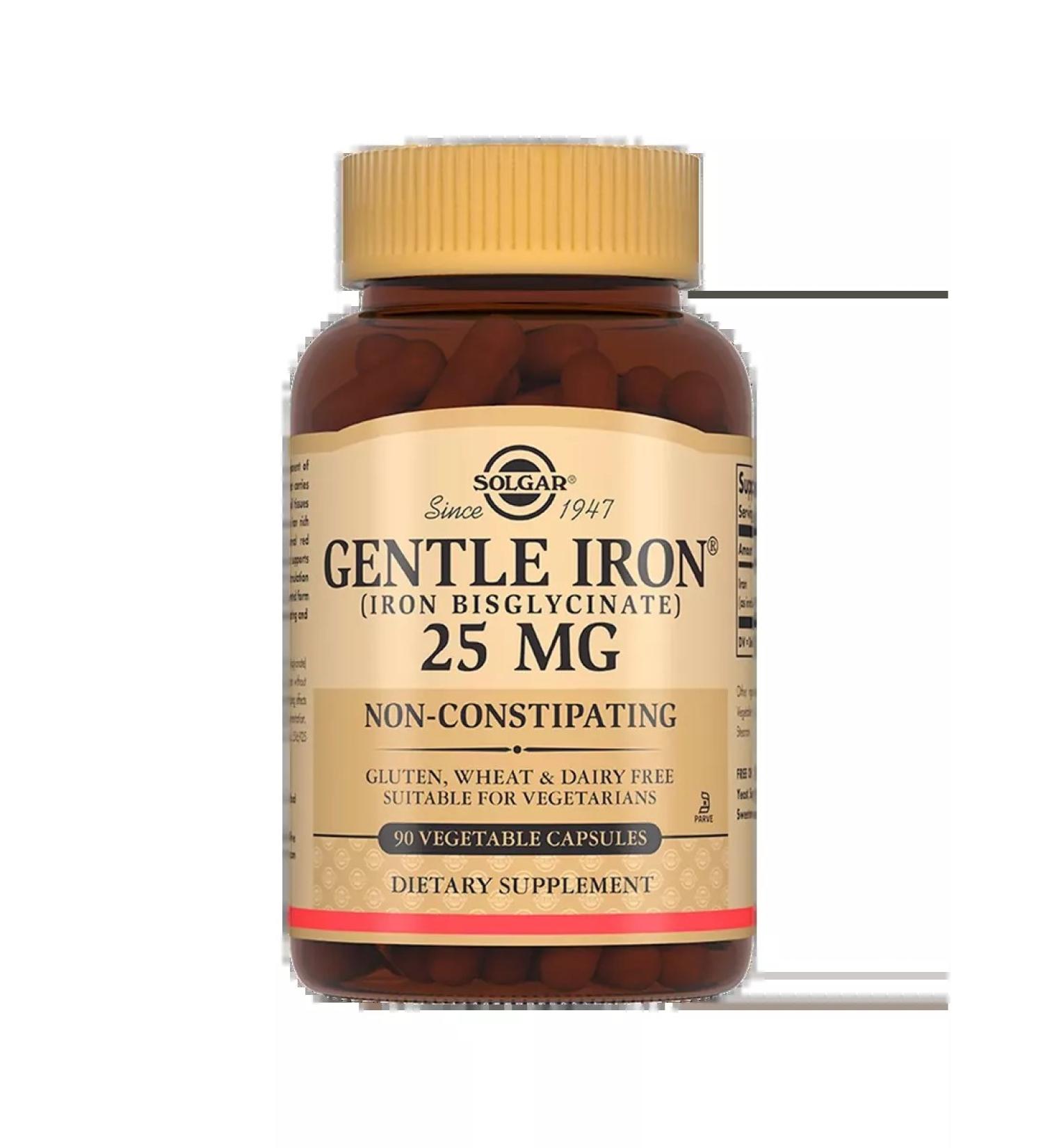 SOLGAR Easily accessible iron Gentle Iron 90pcs - Buy Online on GoSupps.com