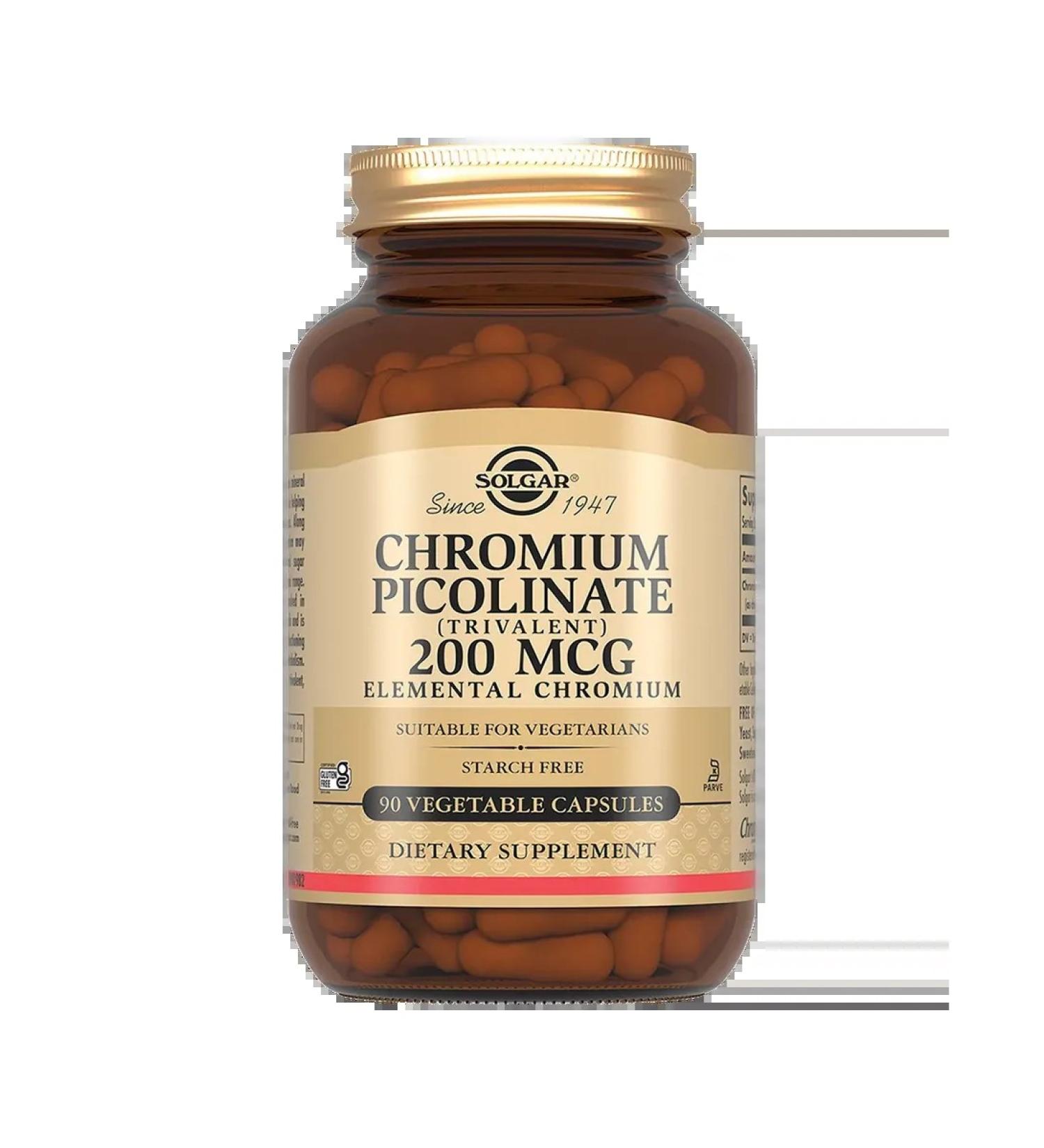 SOLGAR Chrome Picoline 90pcs - Buy Online on GoSupps.com