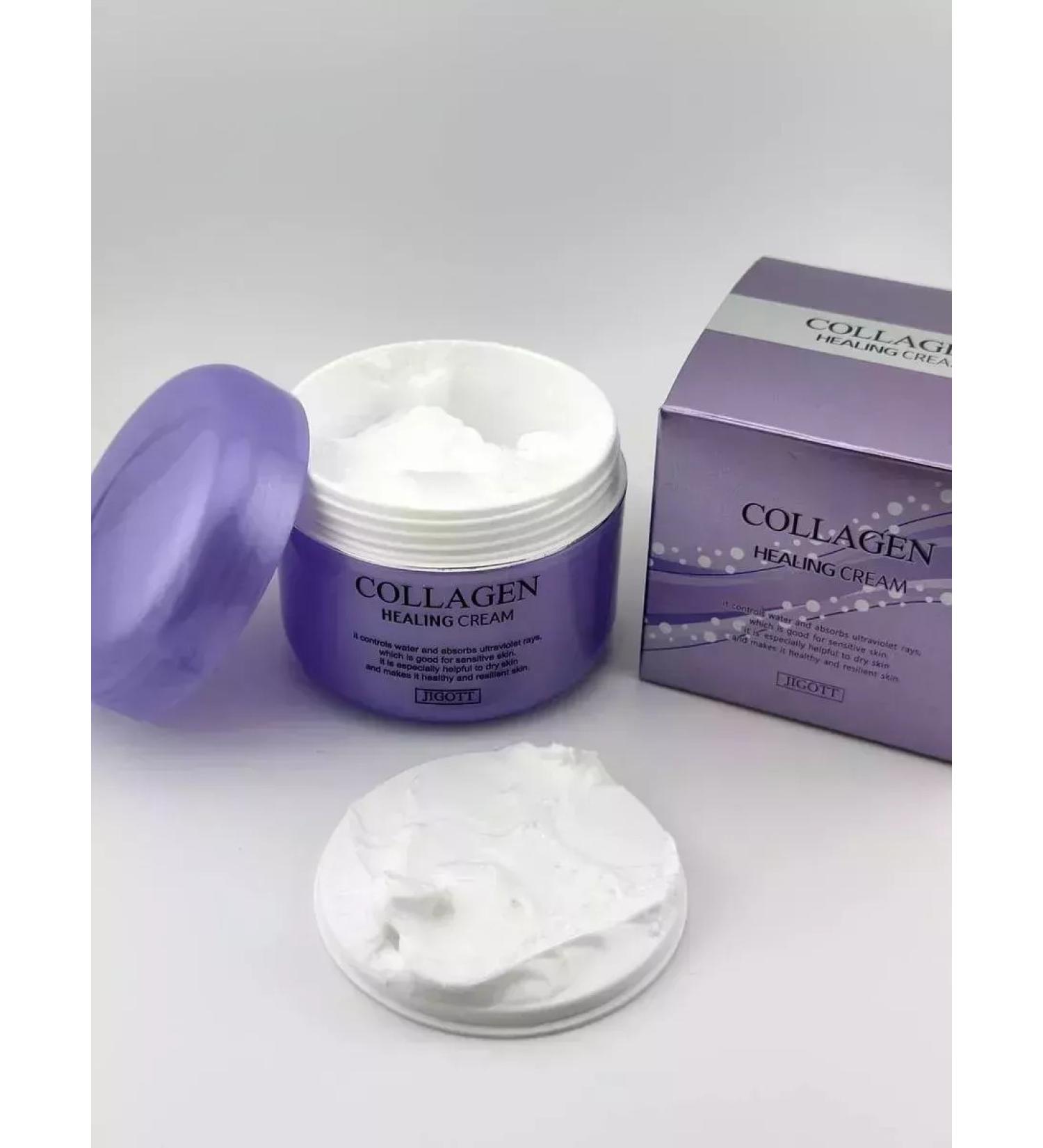 SMka Face and neck cream Jigott Collagen - Buy Online on GoSupps.com
