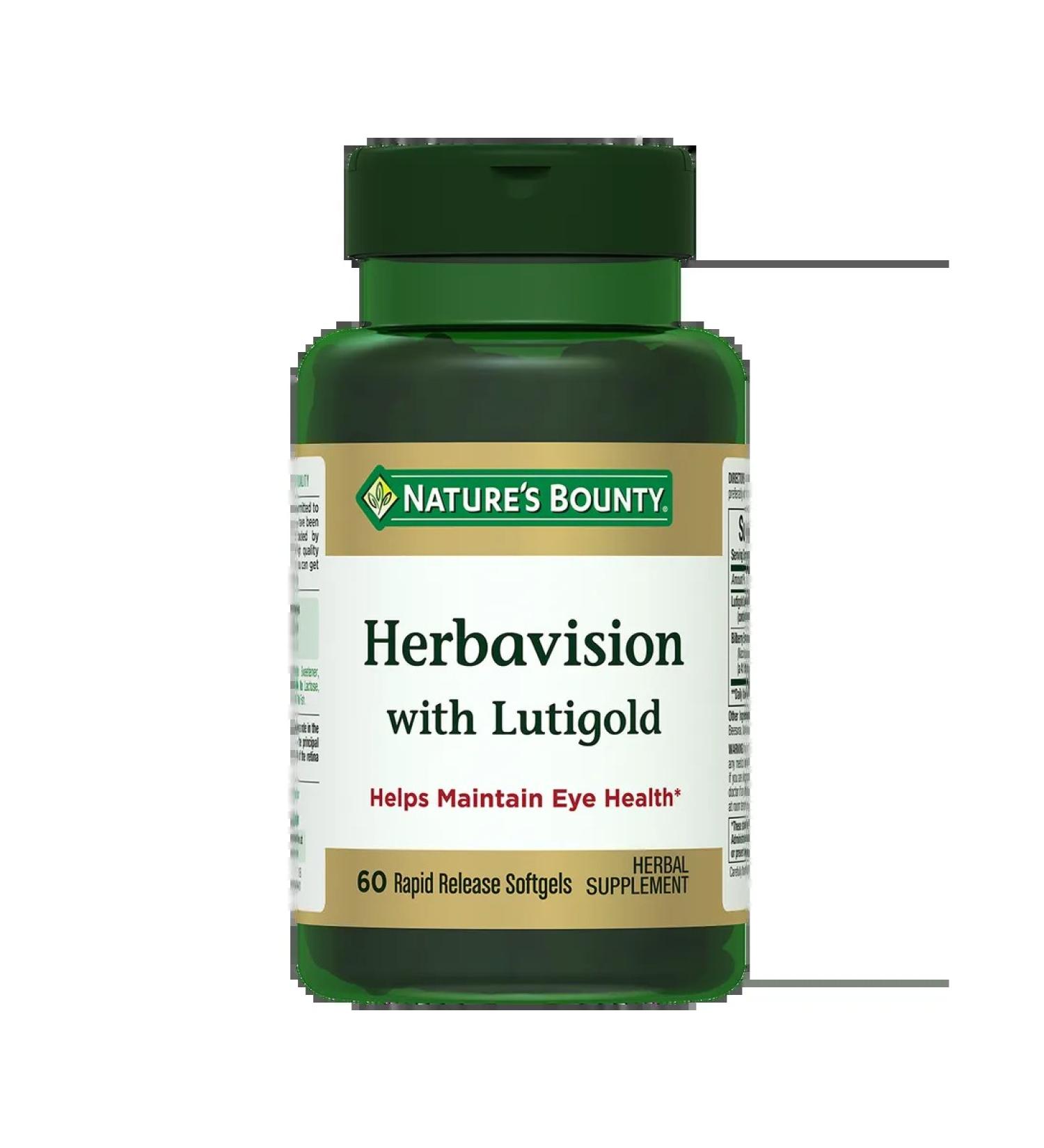 Nature's Bounty Herbavian and Lutigold 60 pcs - Buy Online on GoSupps.com