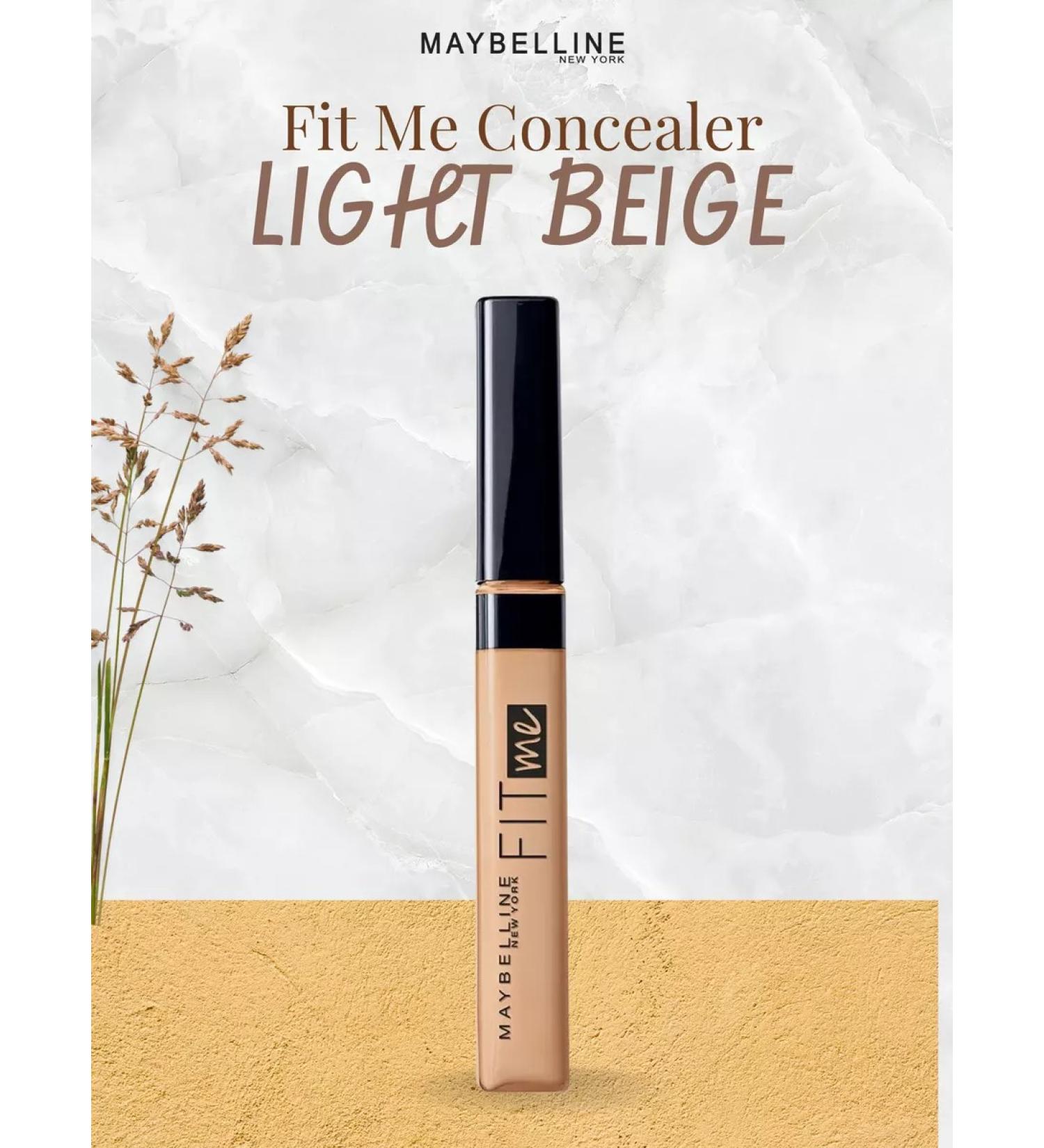 Maybelline New York MAYBELLINE FIT ME Concealer Light Beige - Buy Online on GoSupps.com