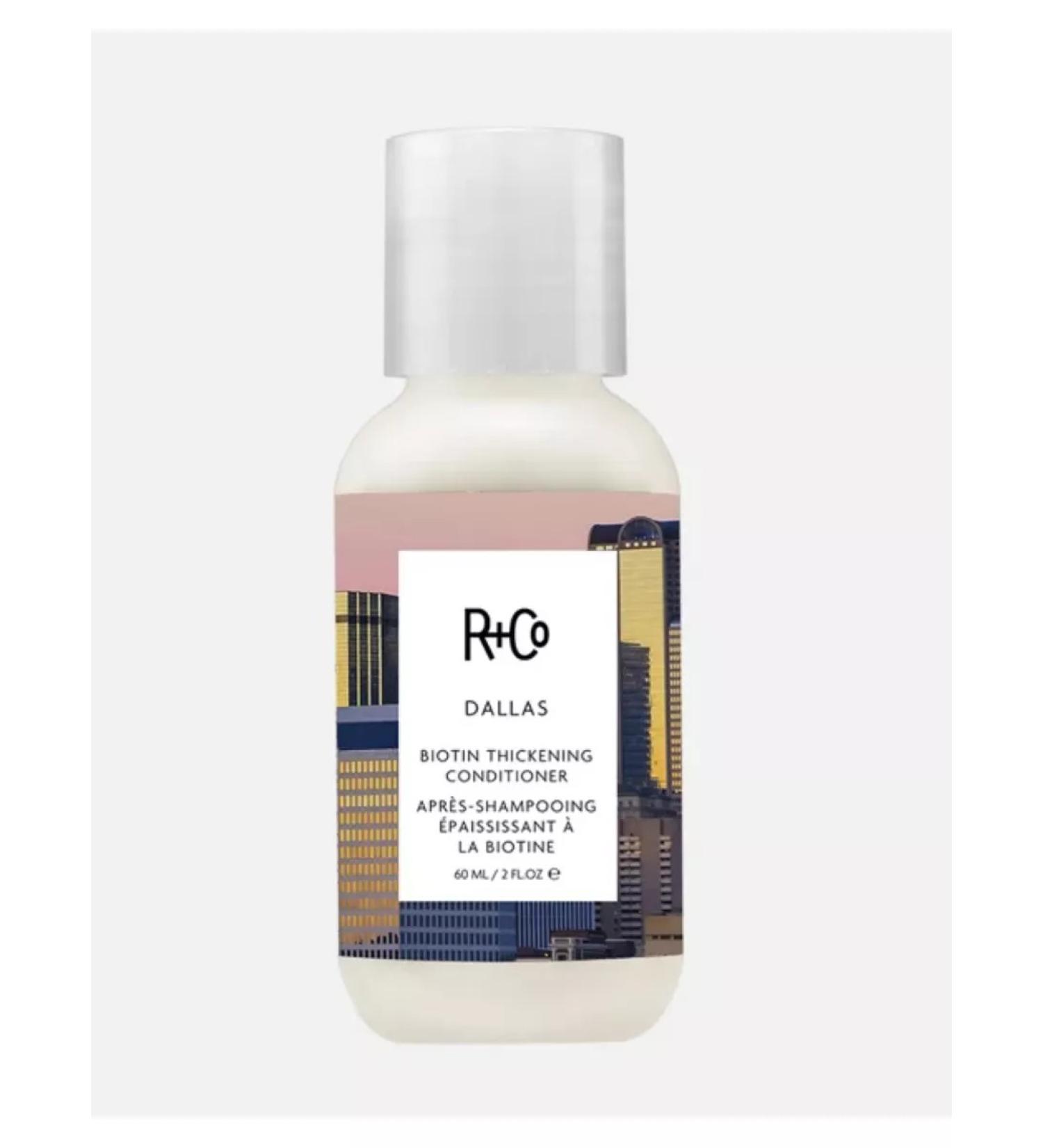 R+CO Air conditioner with biotin for Dallas (Travel) volume