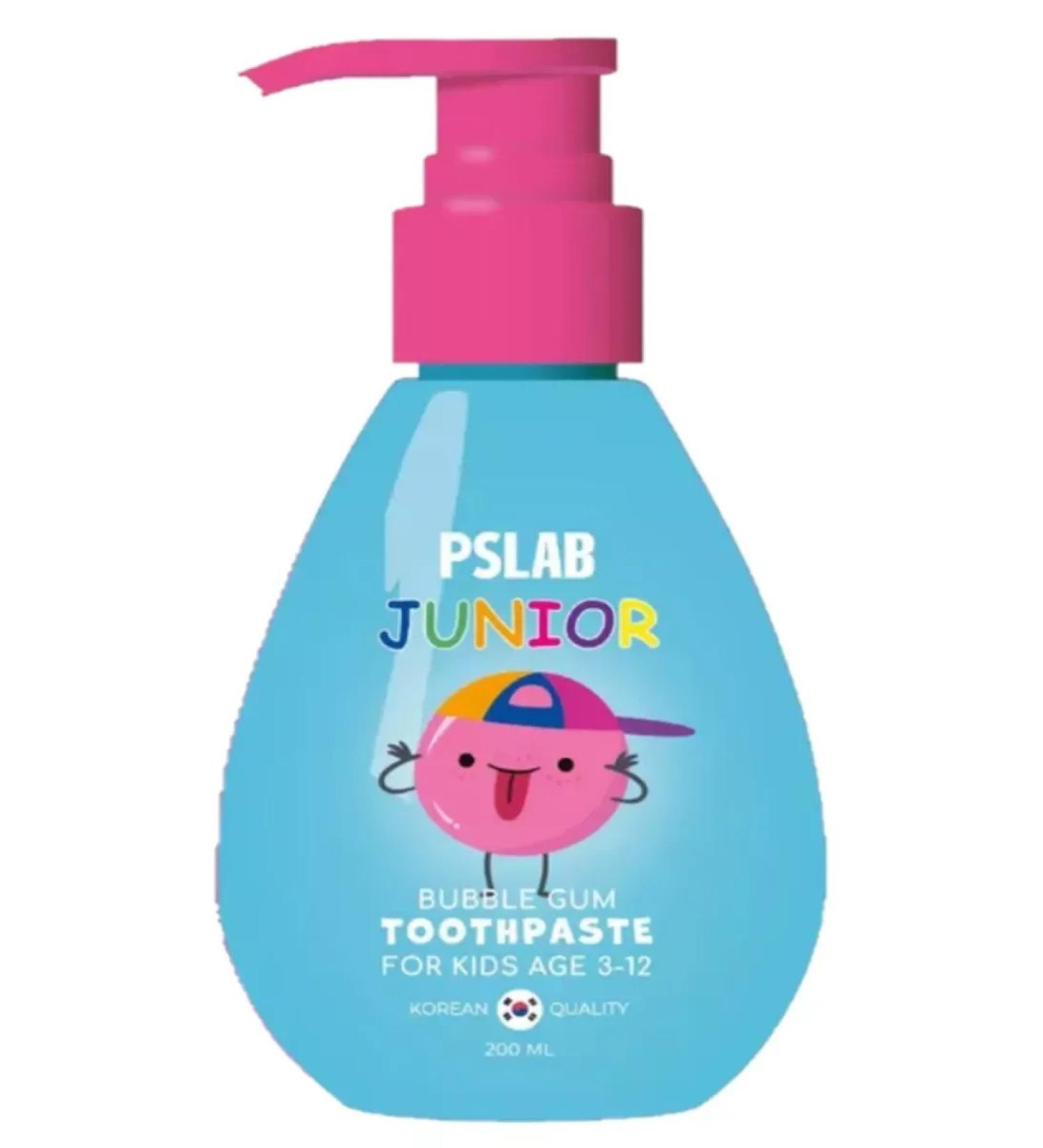 PSLAB Junior Bubble Gum Children's toothpaste Babb Gam 200ml