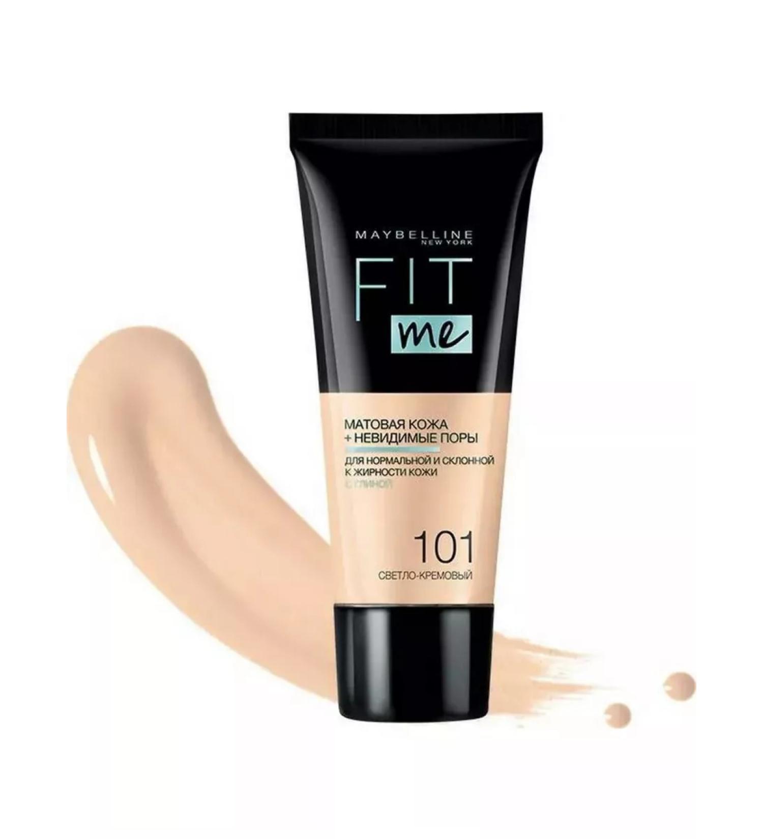 Maybelline New York Fit me Tonal Facial Cream matting tone 101 - Buy Online on GoSupps.com