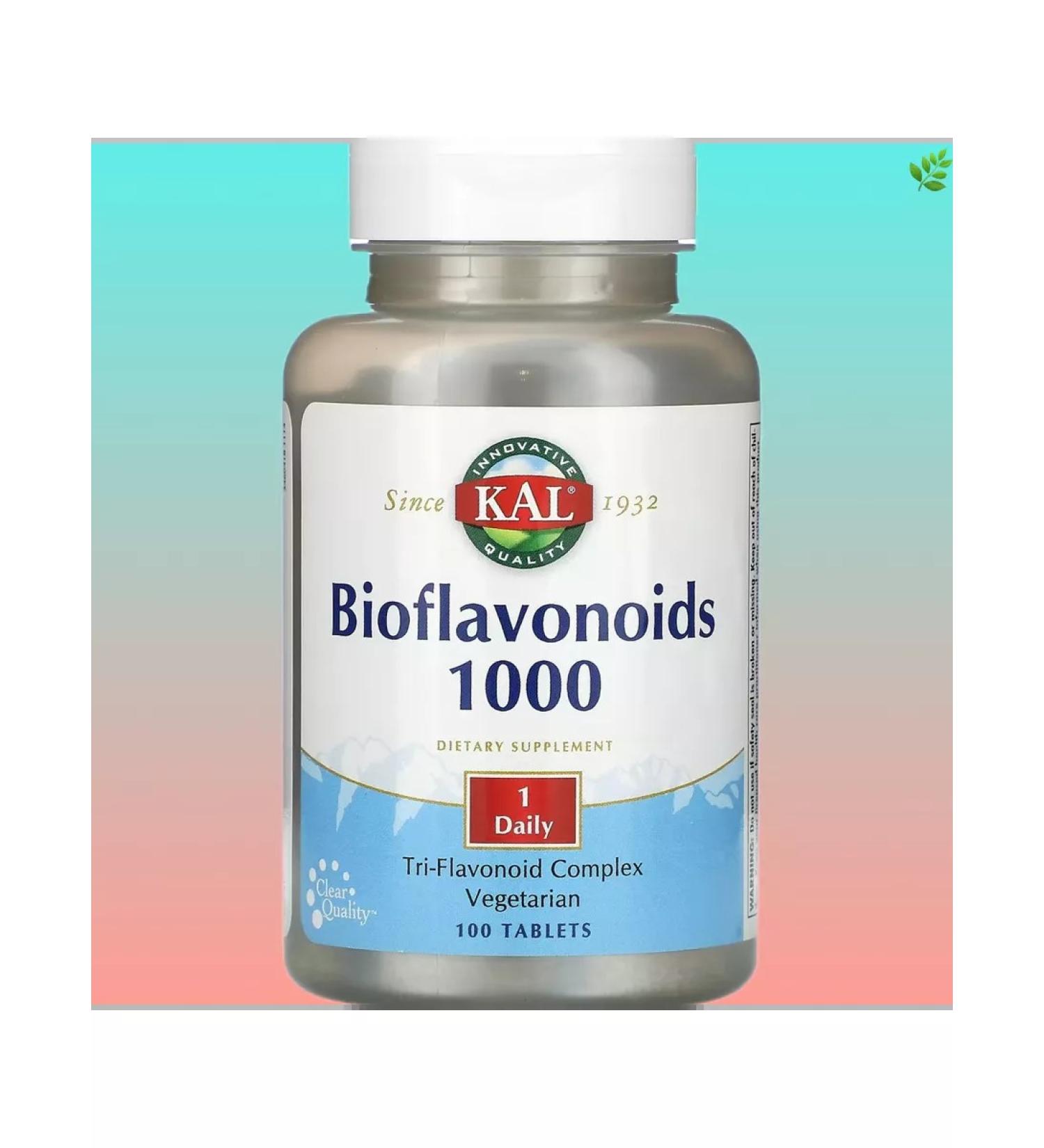 KAL Bioflavonoids 1000 100 tablets