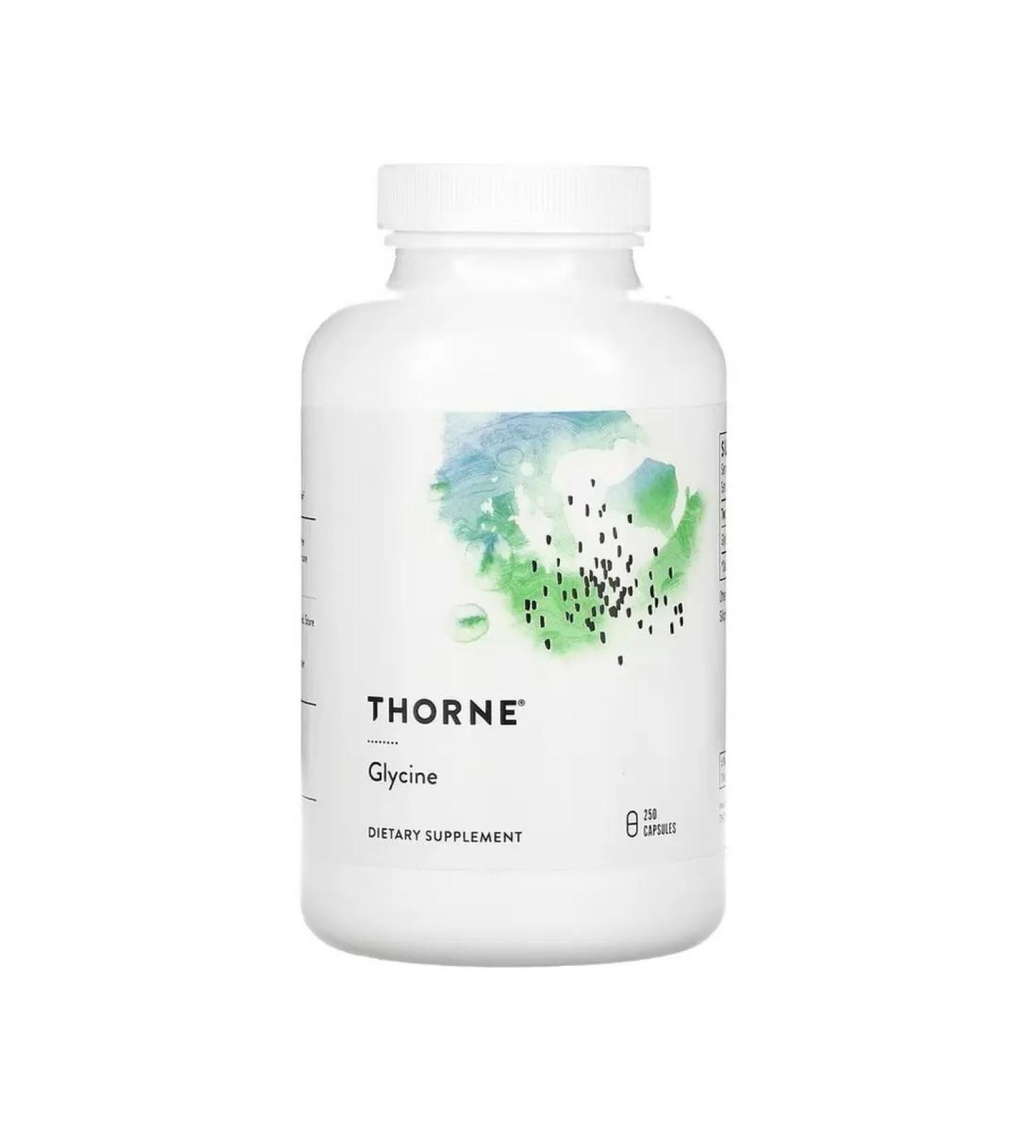 Thorne Research Glycine glycine 500 mg 250 capsules