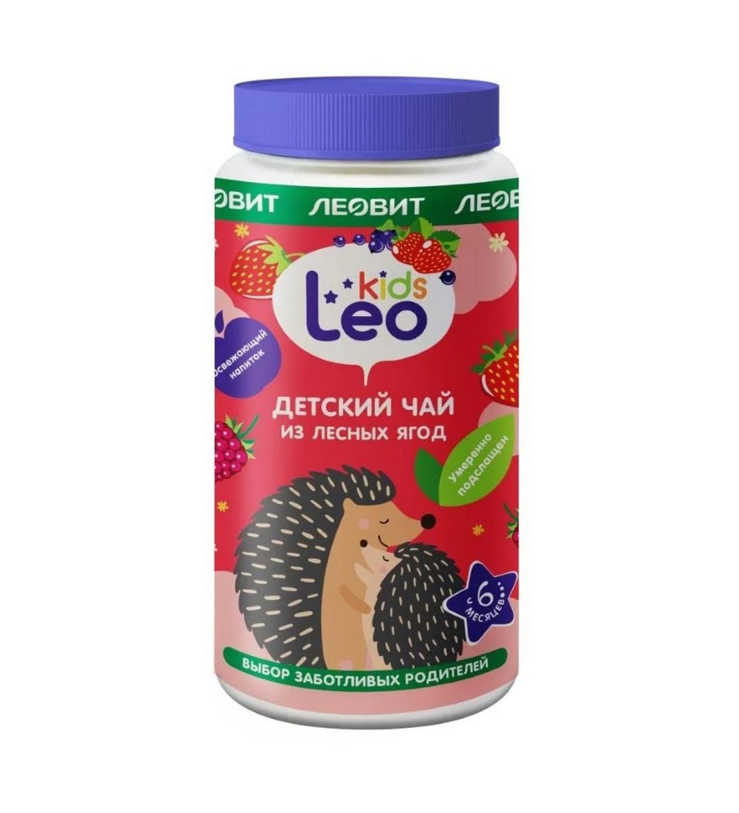 LEOVIT Leo Kids tea from forest berries from 6 months 200 g