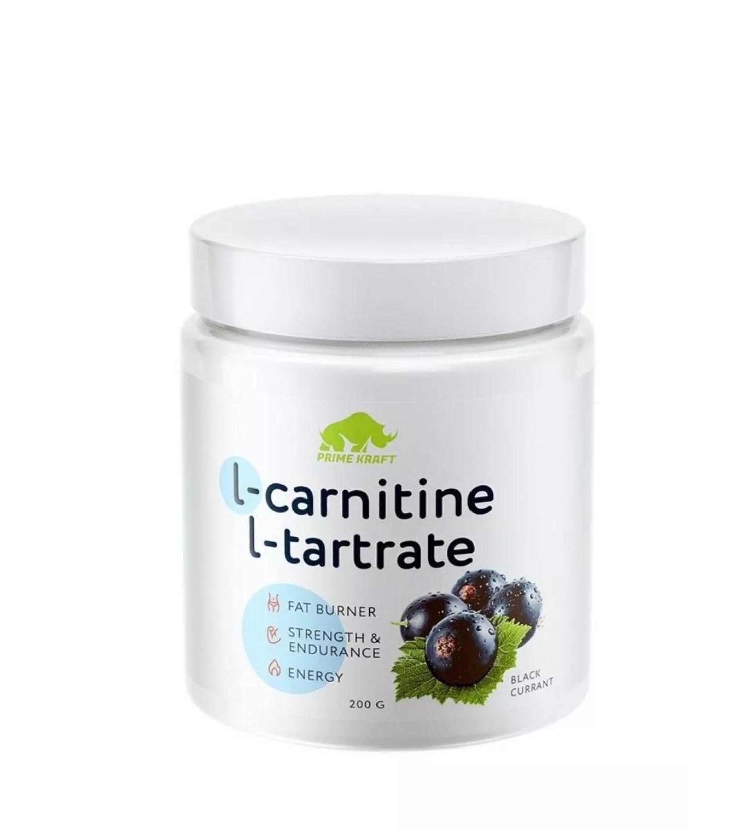 Prime Kraft Sports nutrition L-Carnitine L-Tartrate Currants 200g - Buy Online on GoSupps.com