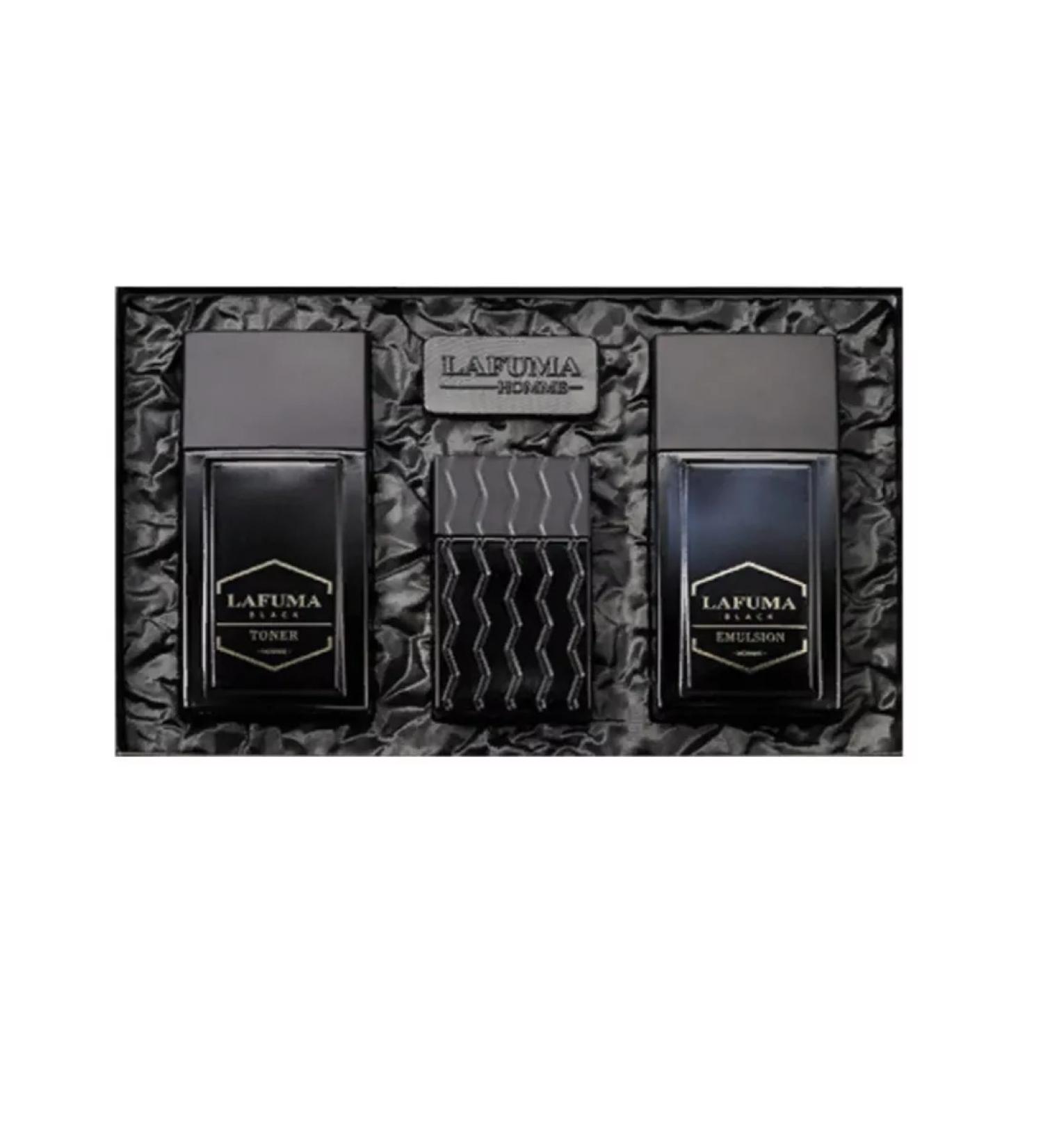 Bergamo Set for men Lafuma Black Homme Skin Care Set - Buy Online on GoSupps.com