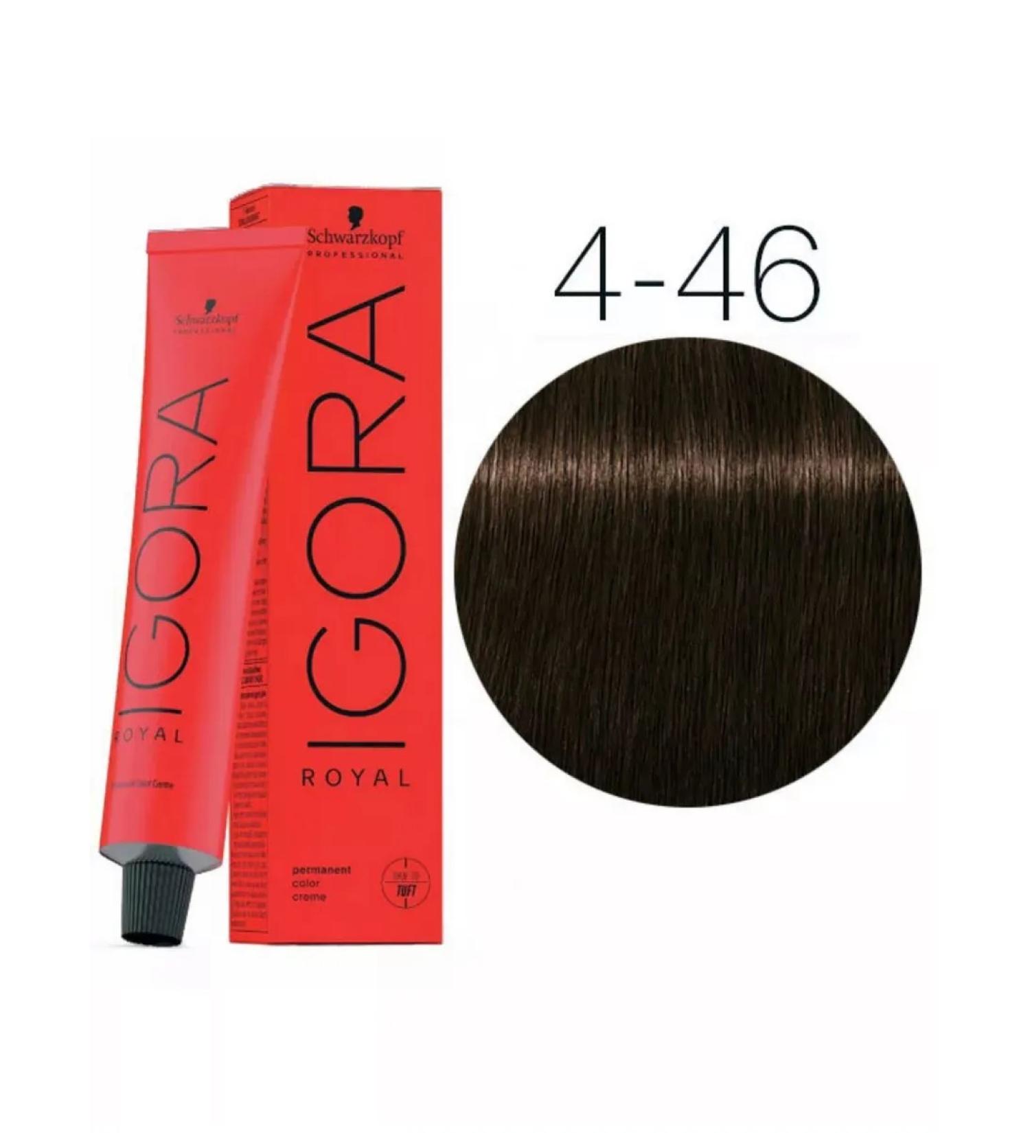 Schwarzkopf Professional Igora Royal 4-46 60 ml hair - Buy Online on GoSupps.com