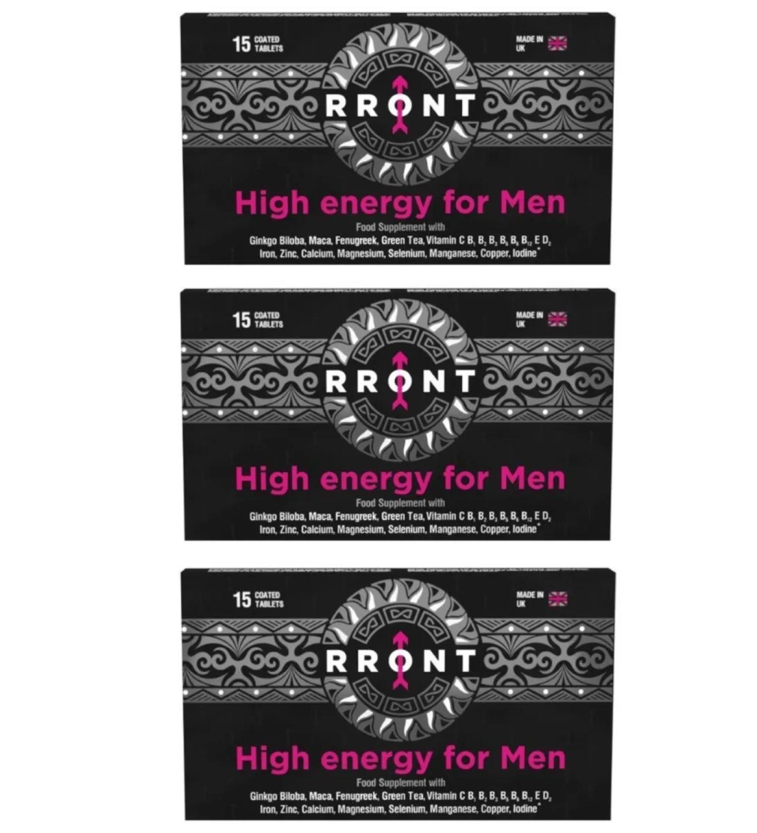 RONT RRONT Vitamin-mineral complex for men 15tab 3UP - Buy Online on GoSupps.com