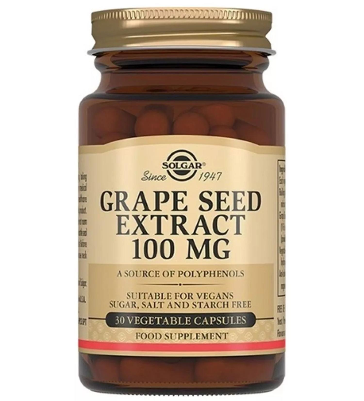 SOLGAR Grape seed extract 30 pcs capsule