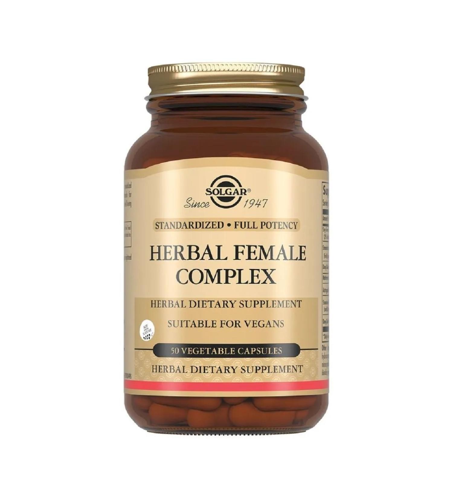 SOLGAR Herbal complex for women 50 pcs capsule