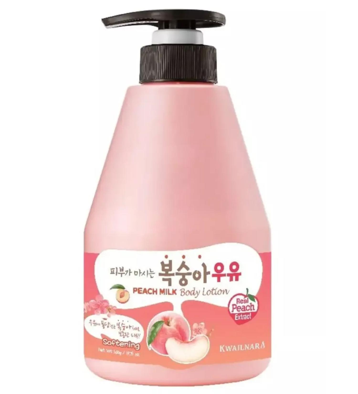 WELCOS Kwailnara Peach Milk Body Body lotion 560ml