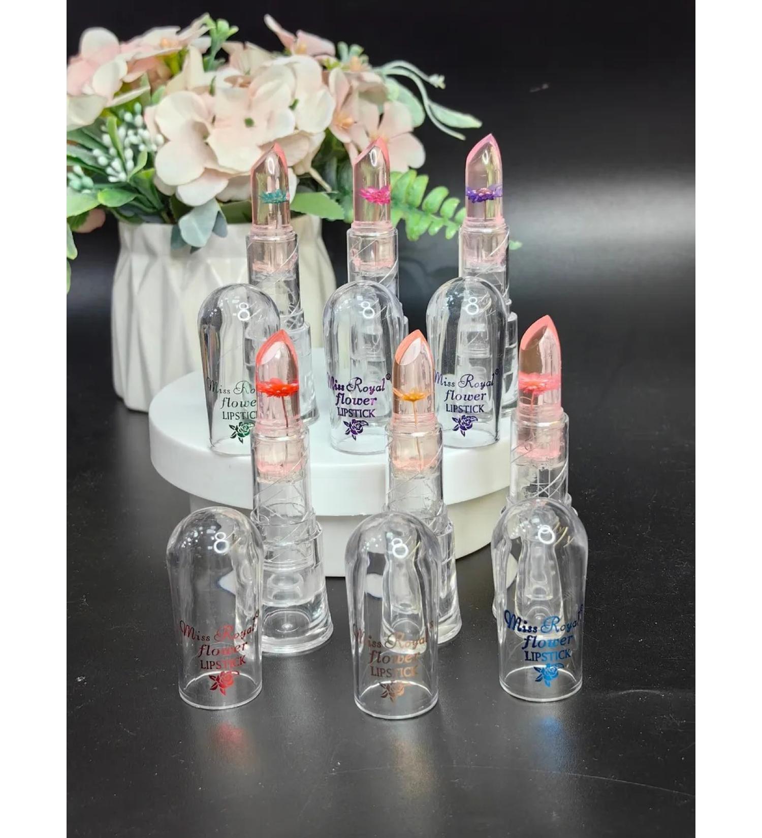 your appearance Hygienic lipstick with flower - Buy Online on GoSupps.com