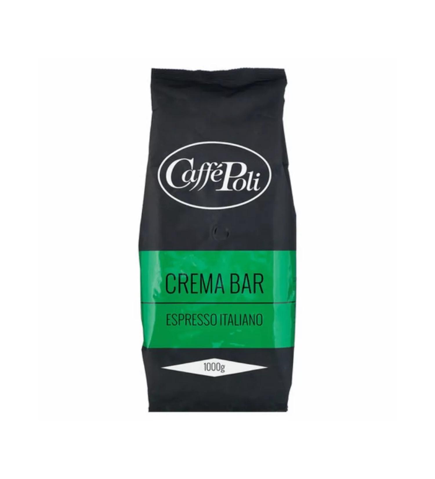 Caffe Poli Coffee in grains "Poli Crema Bar" 1 kg - Buy Online on GoSupps.com