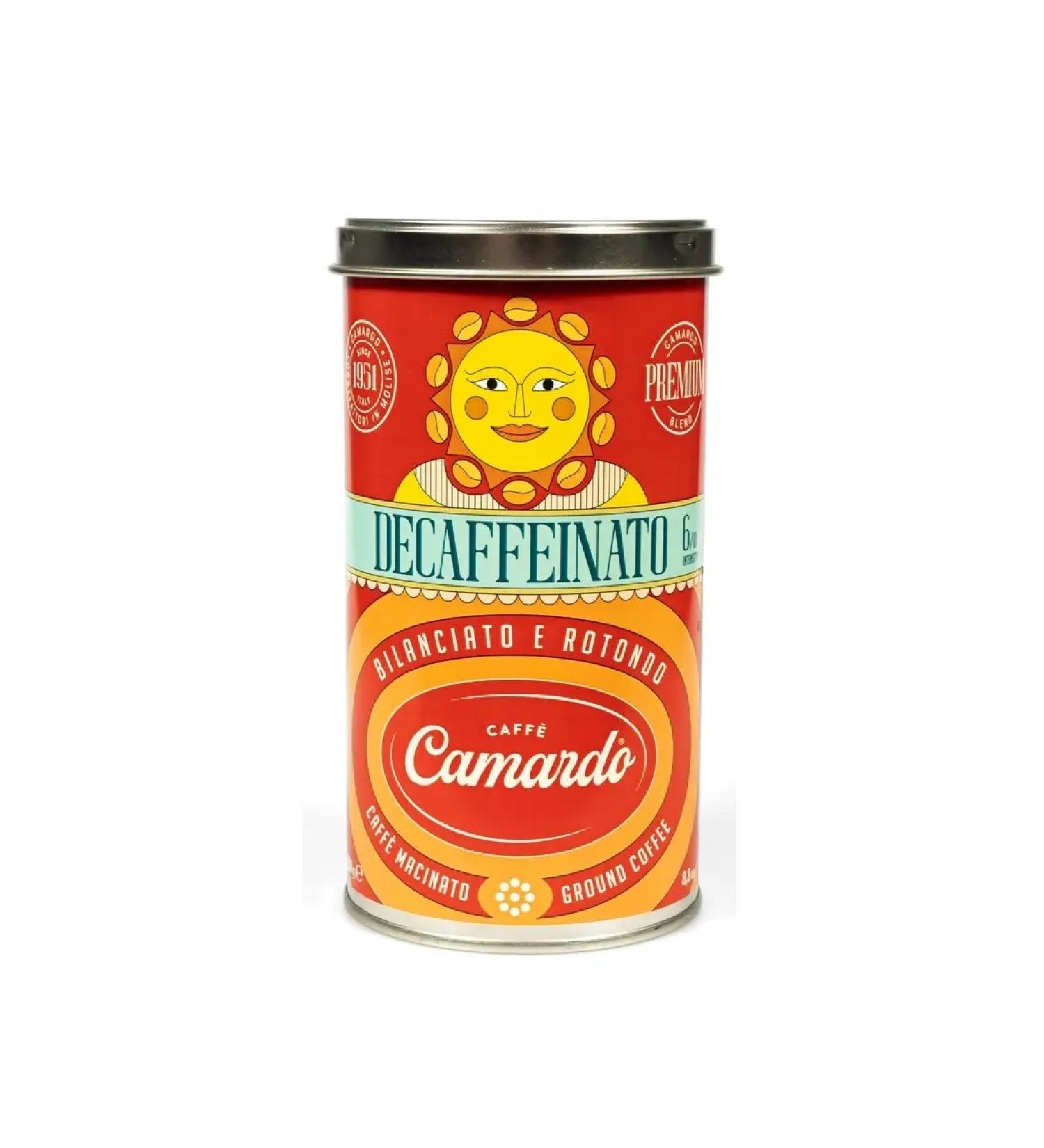 Camardo Coffee ground decaffeinato 250g