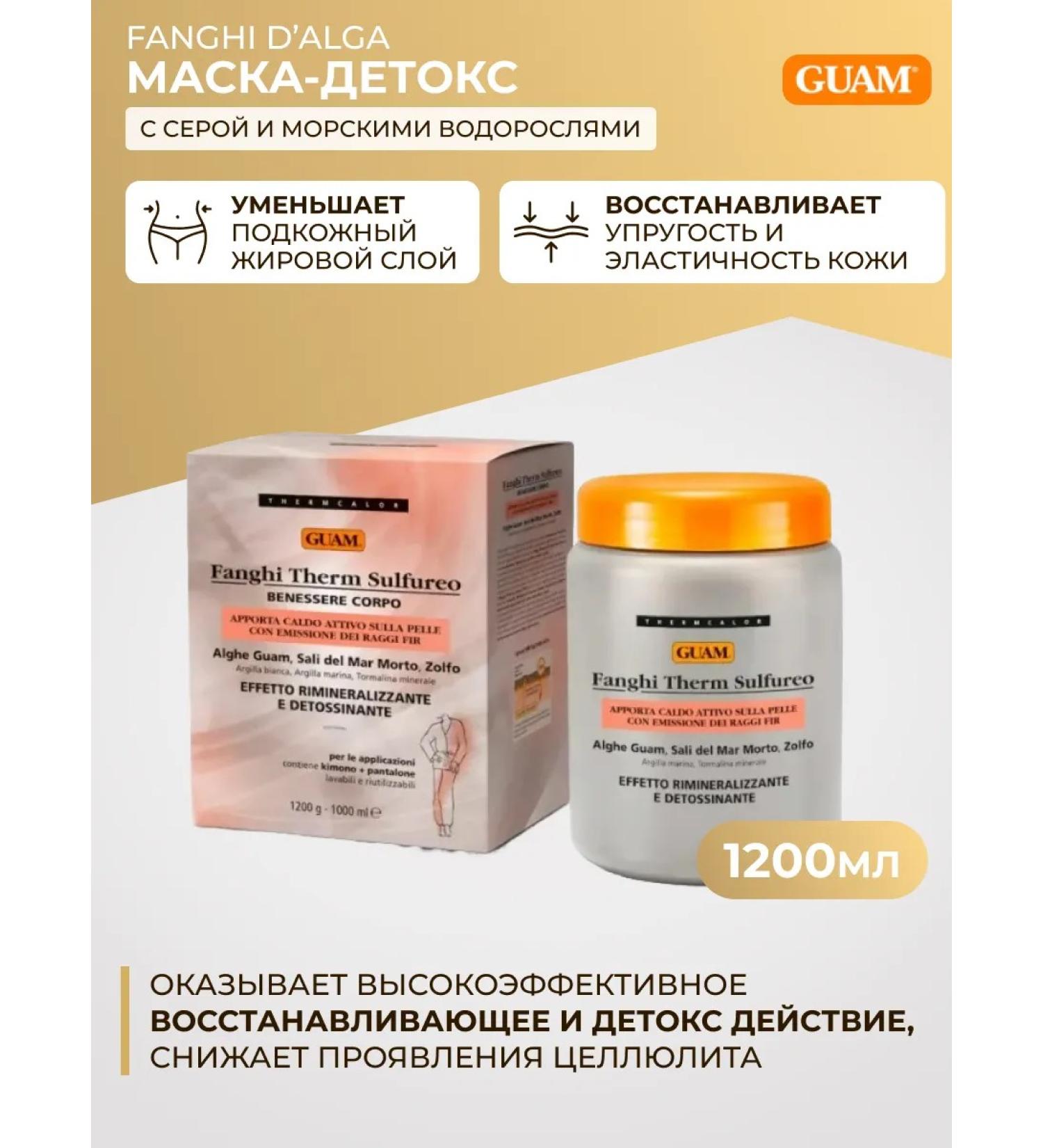 GUAM Thermactive body mask