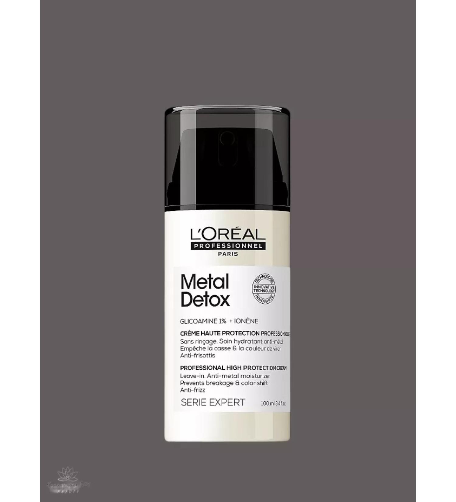 L'Oreal Professionnel Cream Metal Detox against hair fragility 100 ml - Buy Online on GoSupps.com