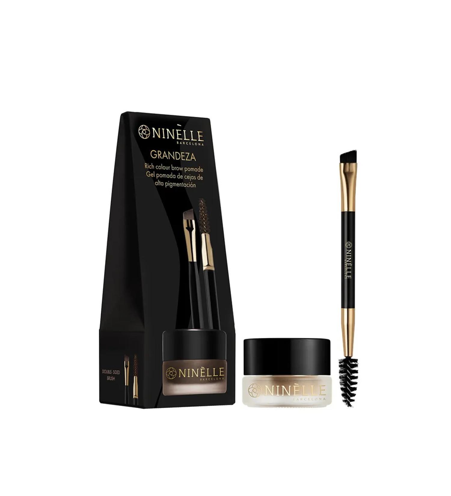 Ninelle Eyebrow gel cream Grandeza tone 646 gray-brown - Buy Online on GoSupps.com
