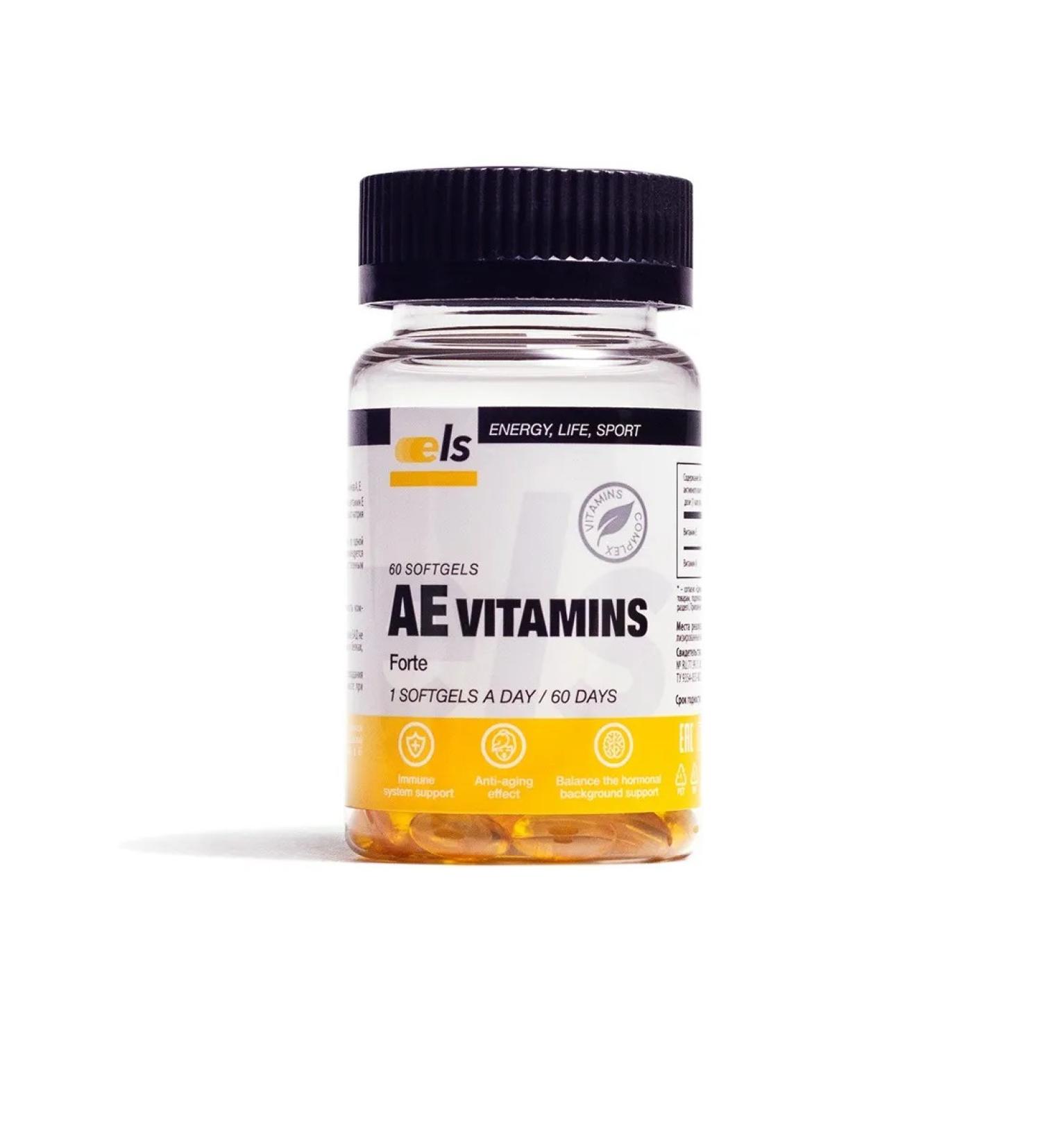 Ae vitamins-form capsules 350 mg No. 60