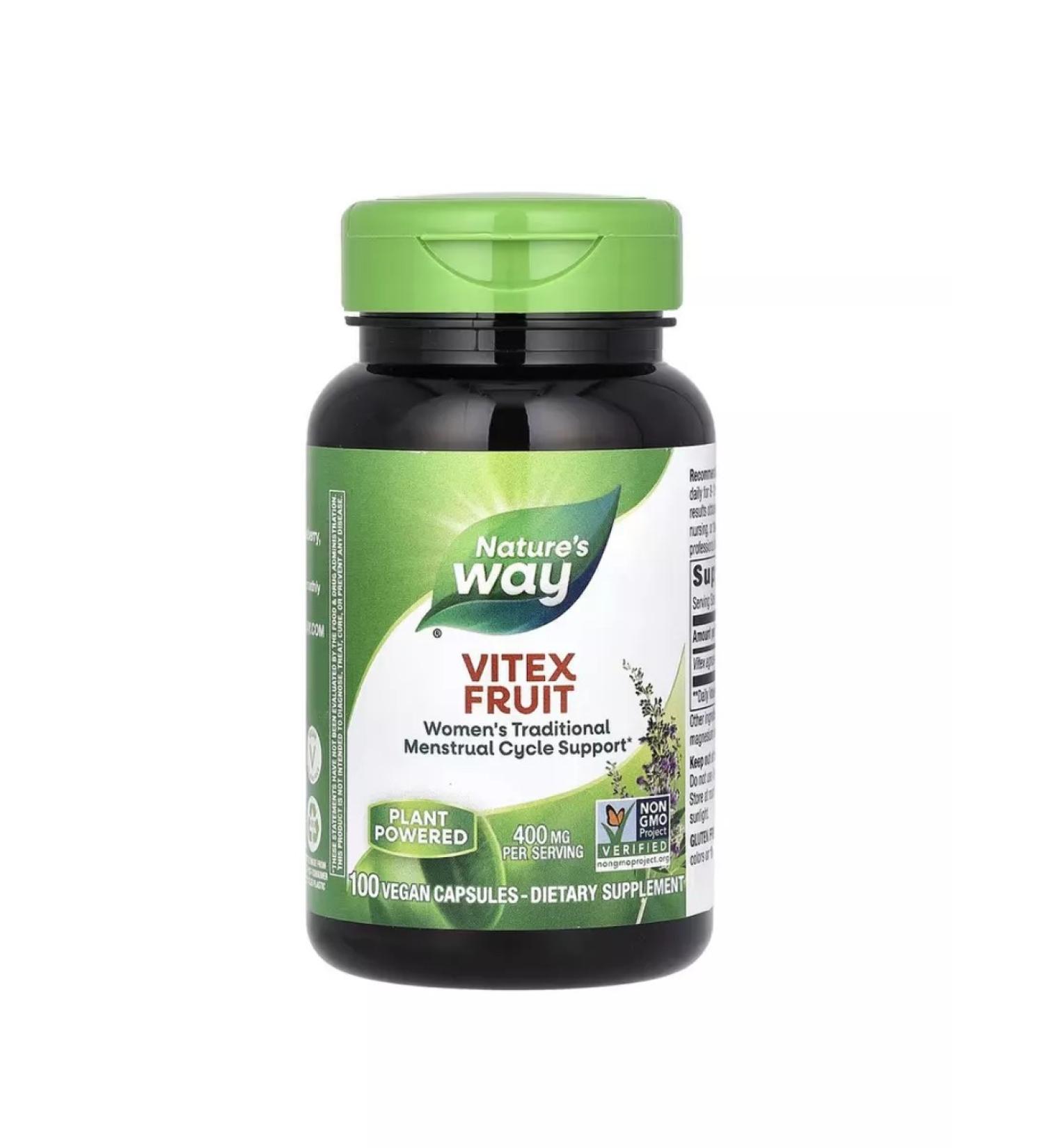 Nature's Way Vitex fruits 400 mg 100 capsules