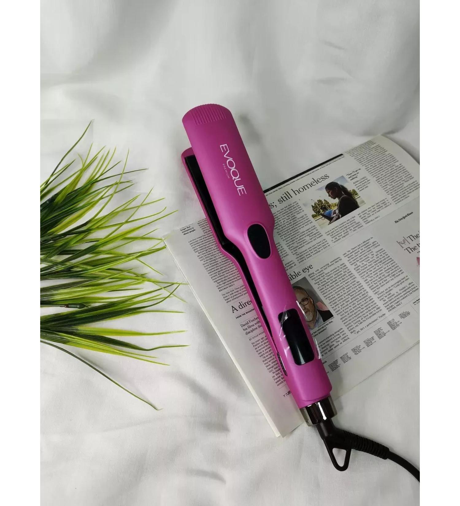 EVOQUE Wide plate iron New Generation Pink - Buy Online on GoSupps.com