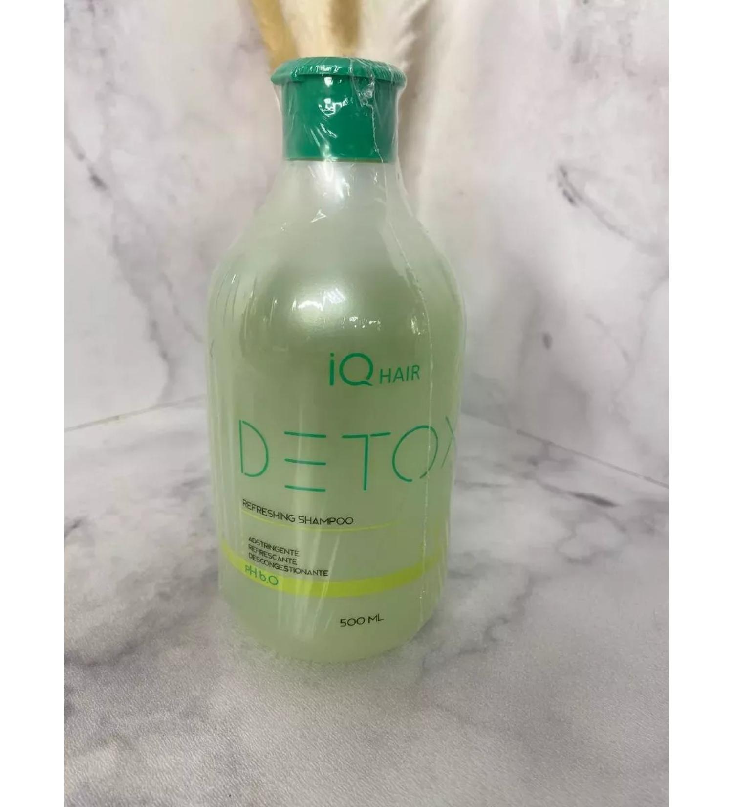 IQ hair Detox deep cleaning shampoo 500 ml - Buy Online on GoSupps.com