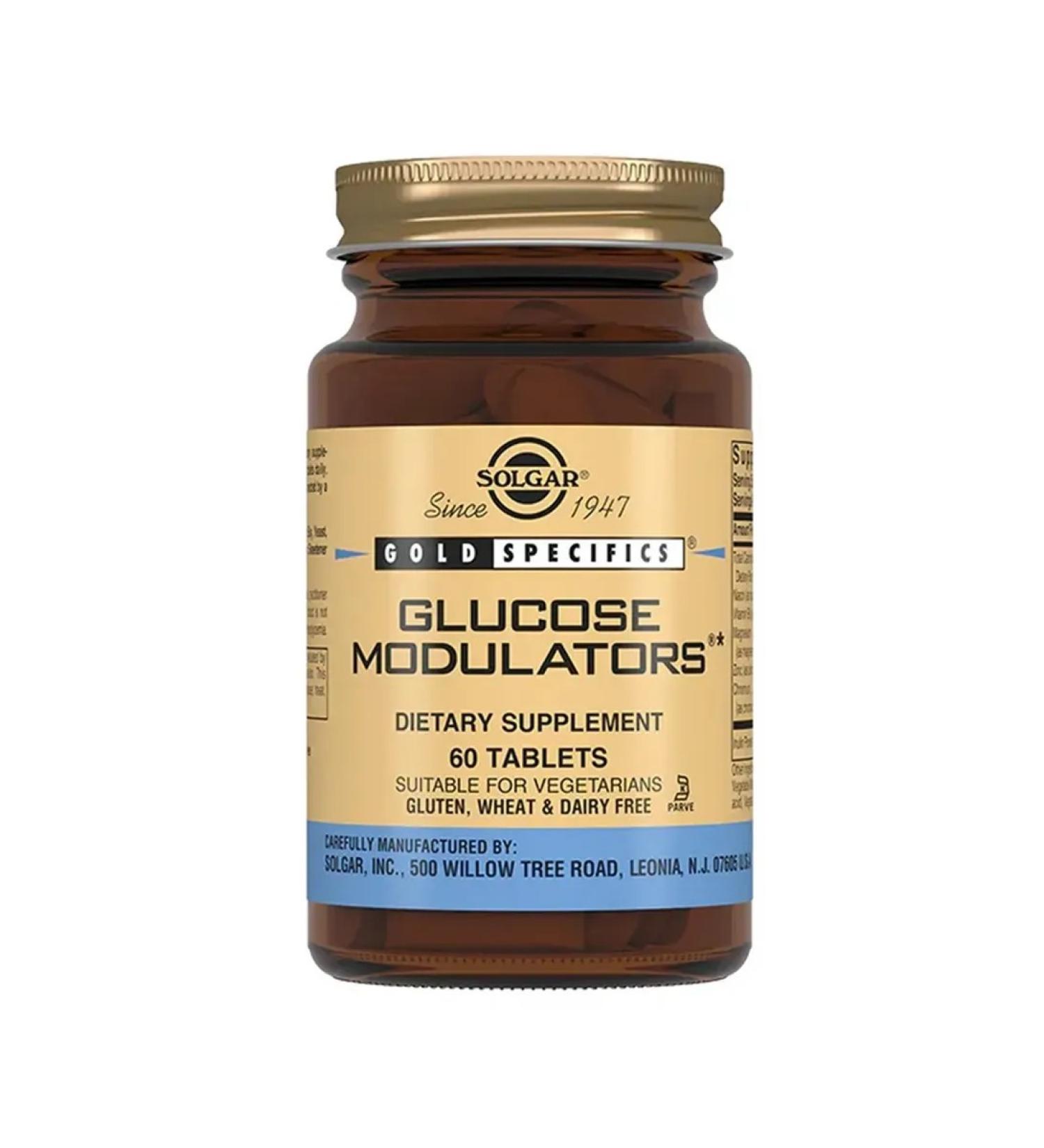 SOLGAR Glucose modules 60 pcs - Buy Online on GoSupps.com