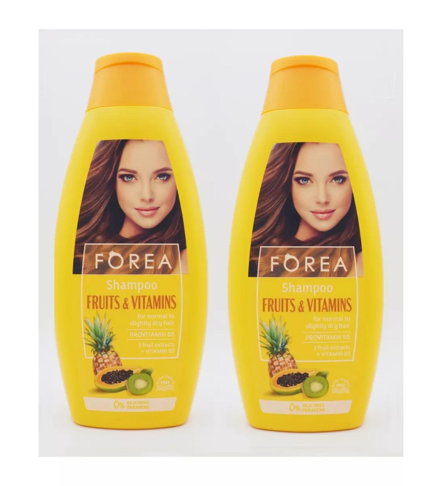 FOREA Women's hair shampoo with fruit 1000 ml Germany - Buy Online on GoSupps.com